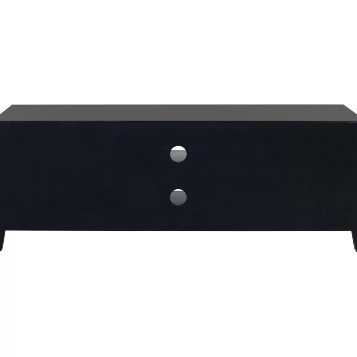 KARE Design - Comò e Credenza Moderna con Lowboard Lusso a Scomparsa, Grigio Antracite, Dimensioni 140x50 cm