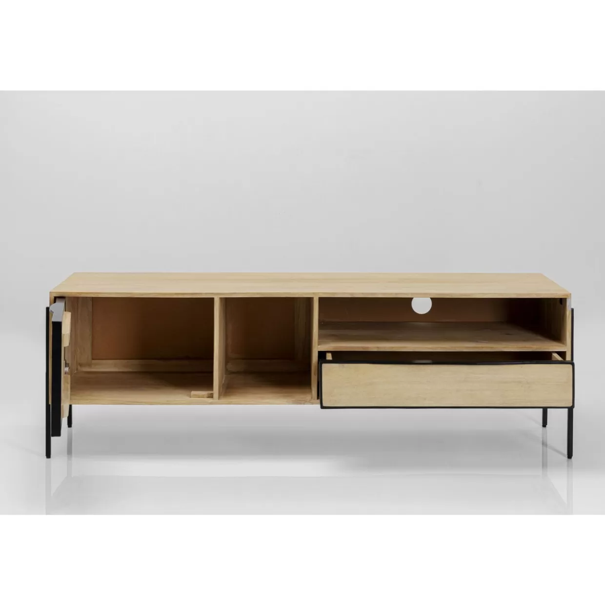 Comò e credenze moderne Modena - Linea KARE Design con lowboard a basso profilo per ambienti contemporanei