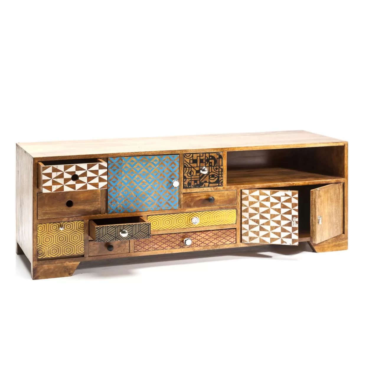 Comò moderni e credenze funzionali KARE Design - Collezione Soleil con mobile basso elegante 

（：