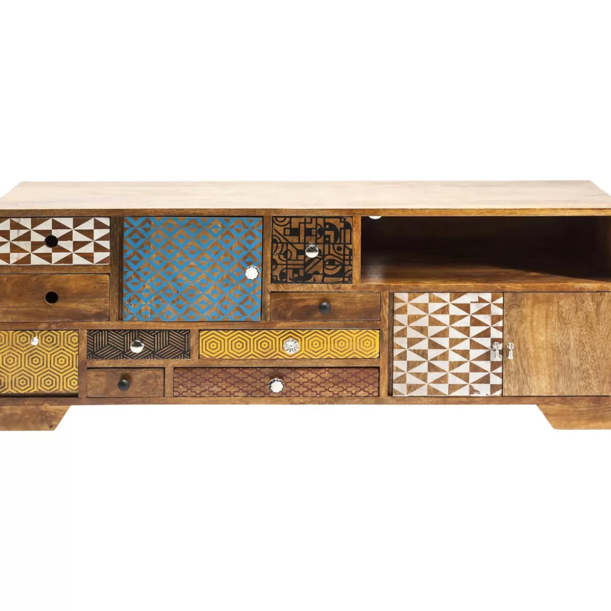 Comò moderni e credenze funzionali KARE Design - Collezione Soleil con mobile basso elegante 

（：