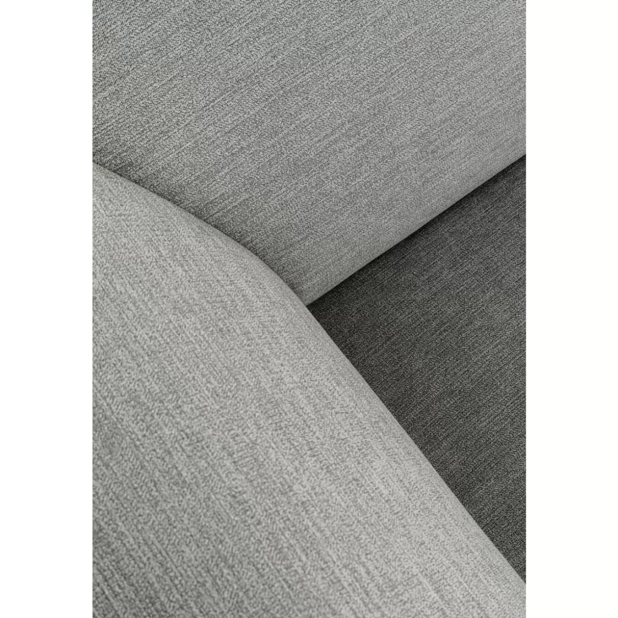 Divano Angolare Moderno Lucca Ecke Elements in Grigio Antracite - Design Esclusivo KARE, Larghezza 86 cm