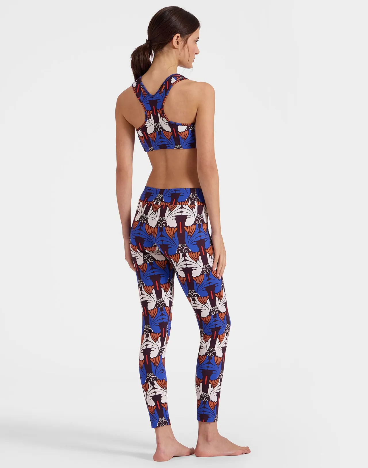 Saldi La DoubleJ - Leggings Magici Ali Micro in Jersey Elasticizzato Cioccolato