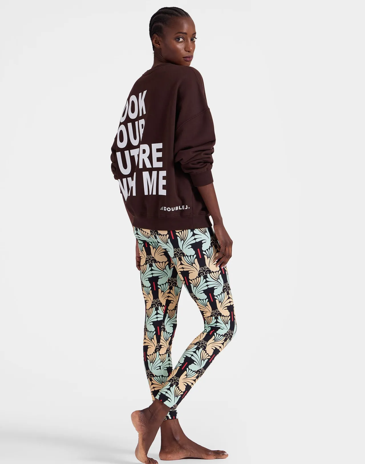 Leggings Magici La DoubleJ in Giallo Micro - Jersey Elasticizzato con Offerta Imperdibile