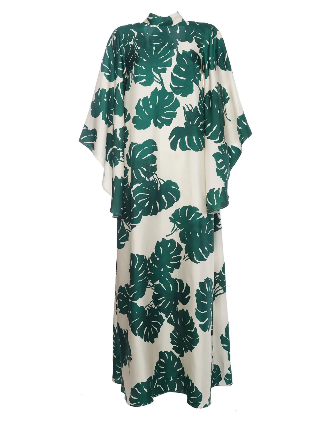 La DoubleJ Abito Monstera in Seta Twill - Edizione Limitata Primavera