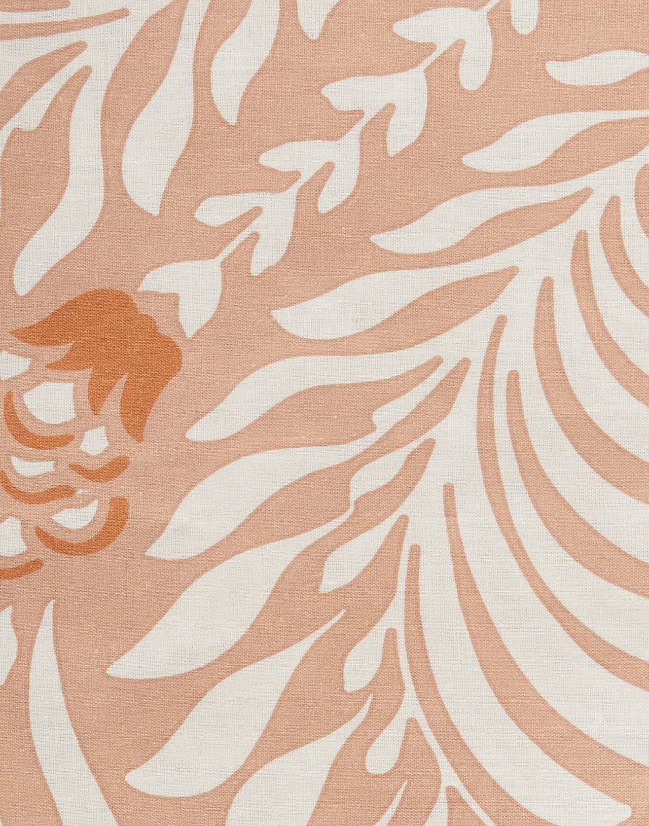 Tovaglia elegante La DoubleJ in lino rosa Tudor - formato medio per tavola raffinata
