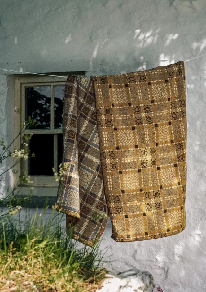 Coperta in Lana Gallese Melin Tregwynt - Tessuti Tradizionali per Riscaldare la Casa, Coperte e Plaid Lussuosi