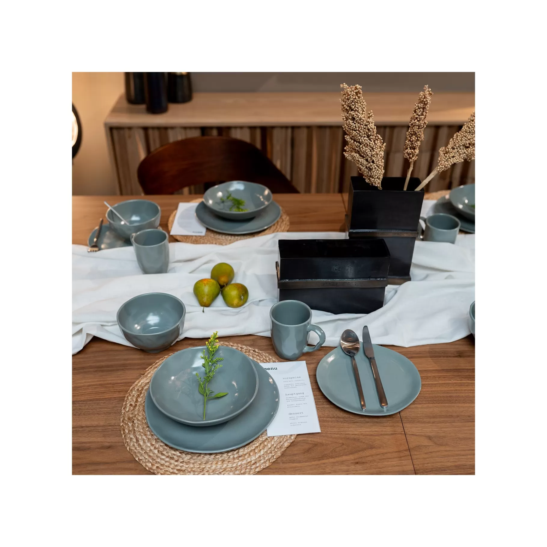 Store Mugs Organic Sauge Set De 4   Vaisselle