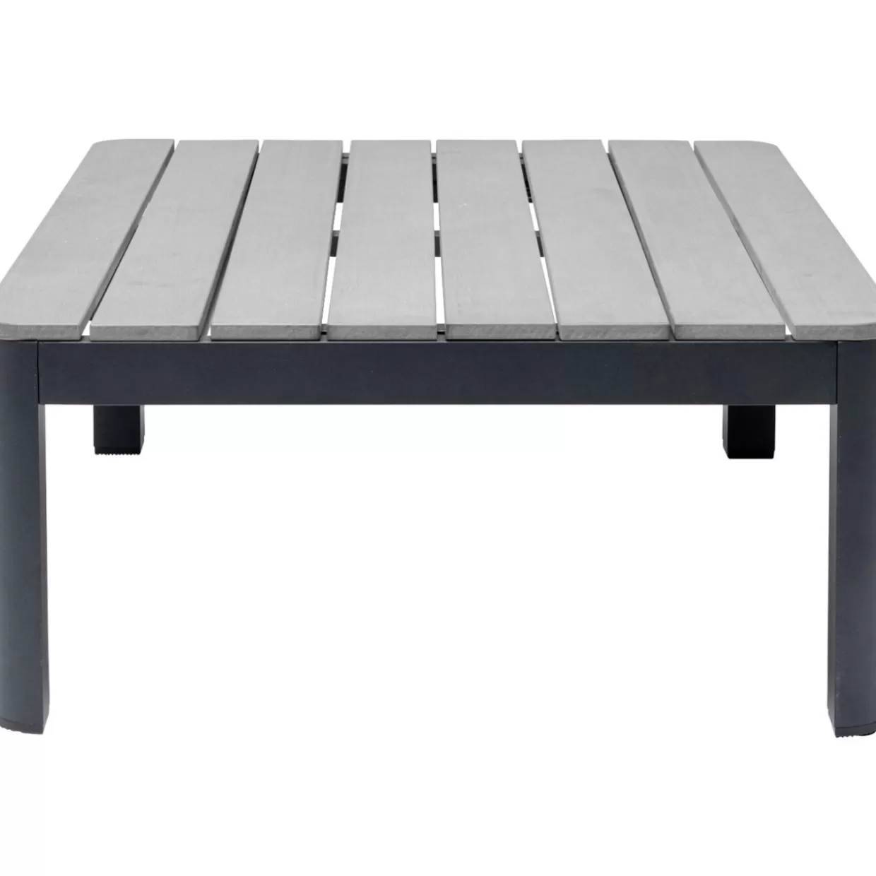 Tavolino da esterno multifunzione Holiday - Design funzionale in nero opaco KARE