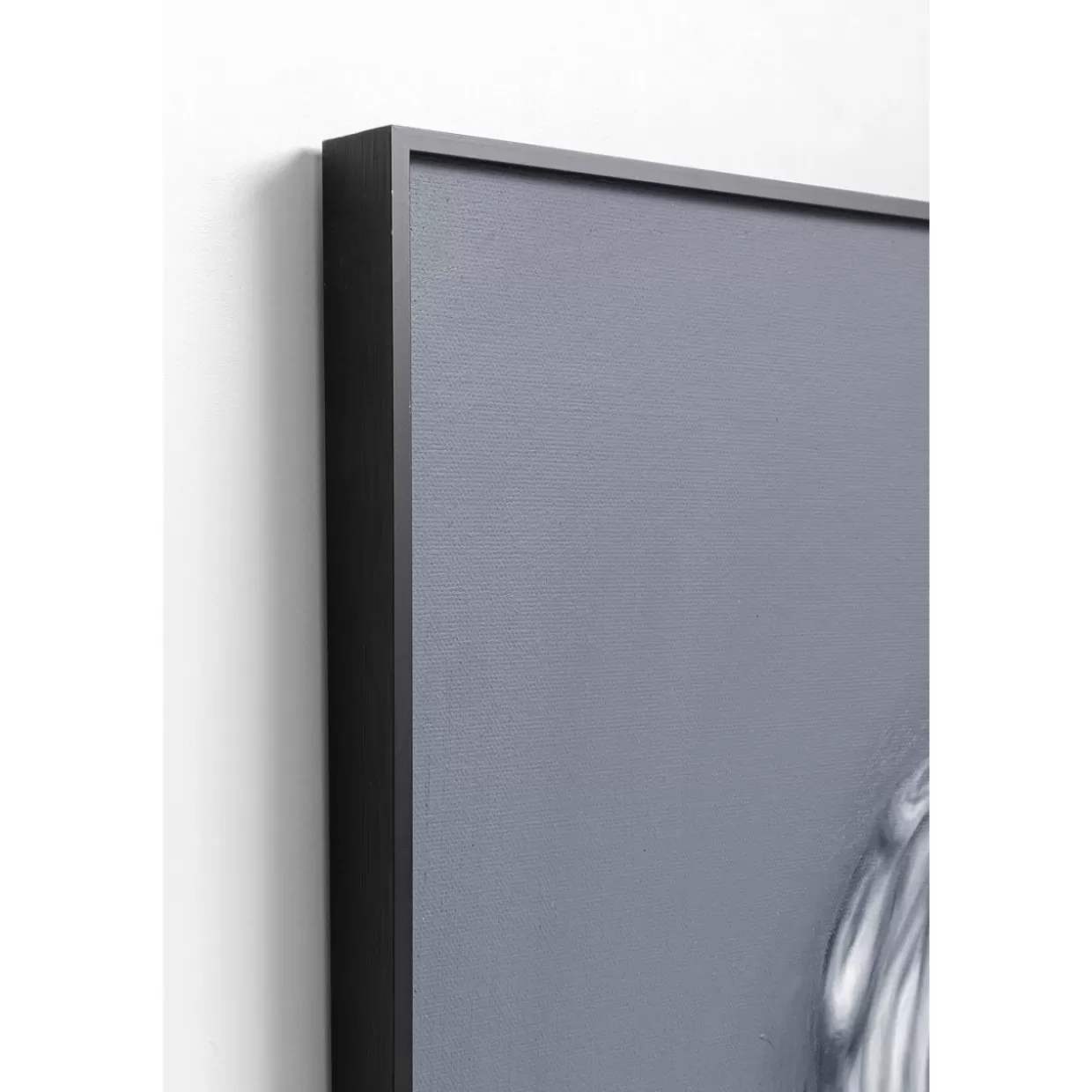 KARE Design - Cornice Elegante Filosofia Incognito con Stampa Olio 100x80 cm, Quadri Moderni per Arredamento
