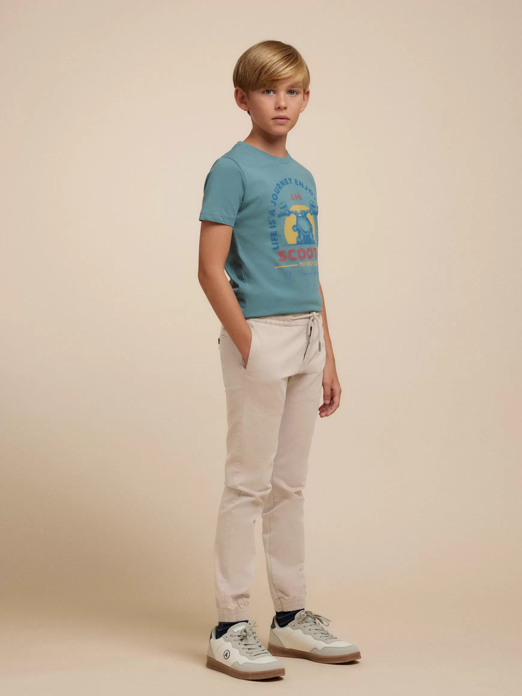 Pantaloni Eleganti Alvaro Moreno per Ragazzi - Collezione ANDER KIDS con Design Moderno e Confortevole
