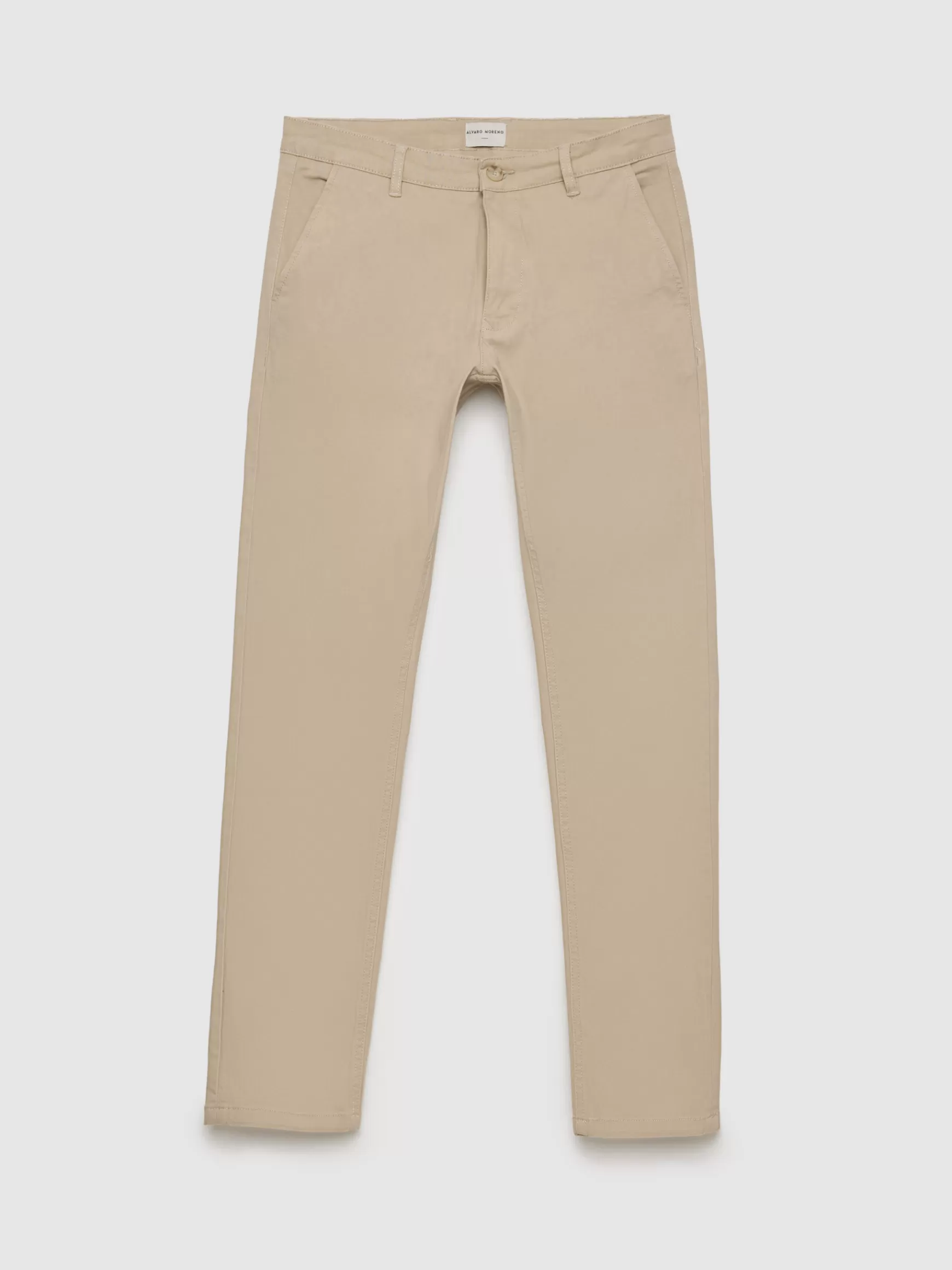 Pantaloni Uomo Alvaro Moreno - Elvis Fit Classico in Tweed con Taglio Chino e Tasca Laterale, Stile Vintage e Comodità Moderna