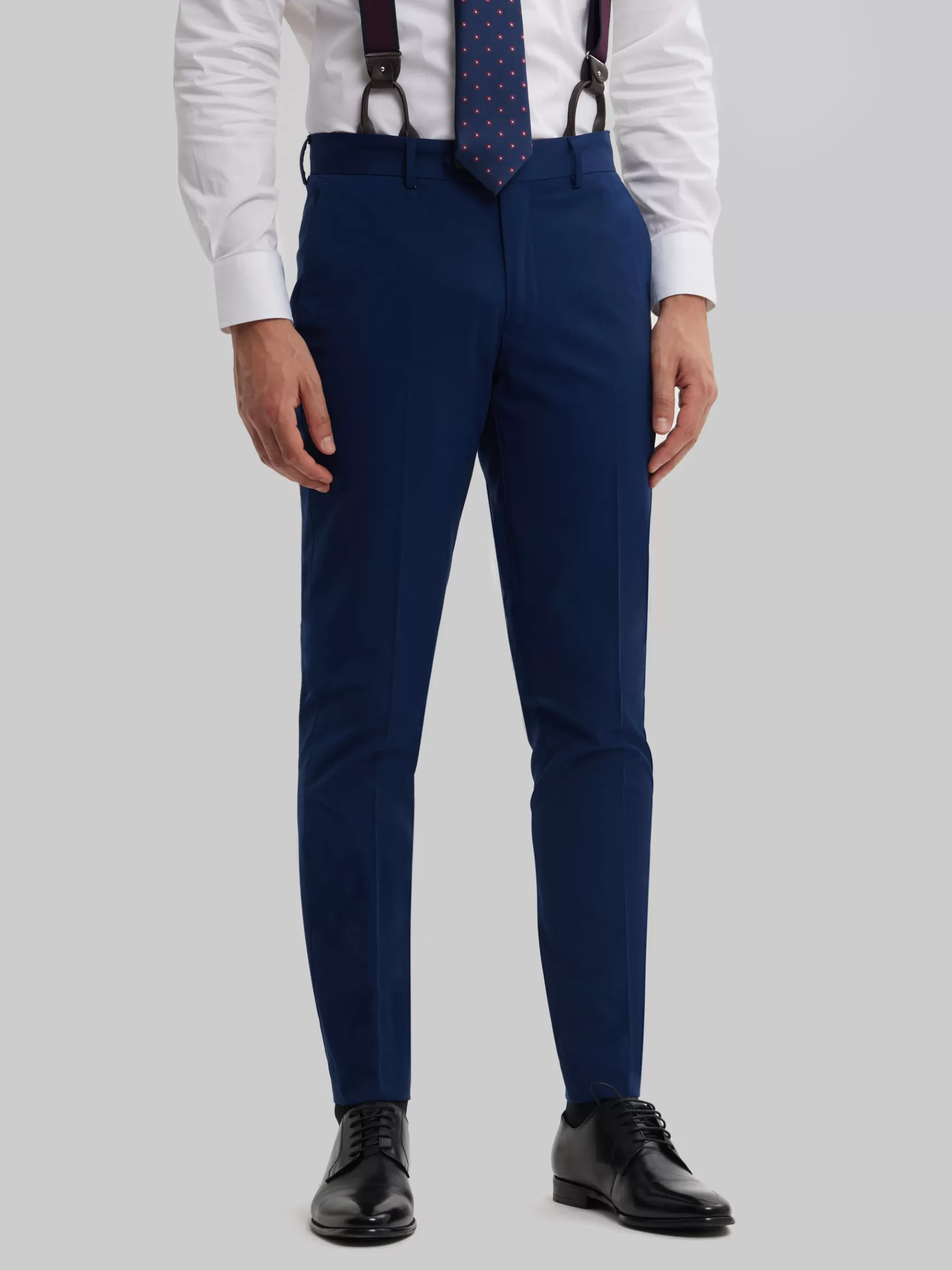 Alvaro Moreno - Completo Uomo Moderno con Pantaloni Slim Fit Comfort