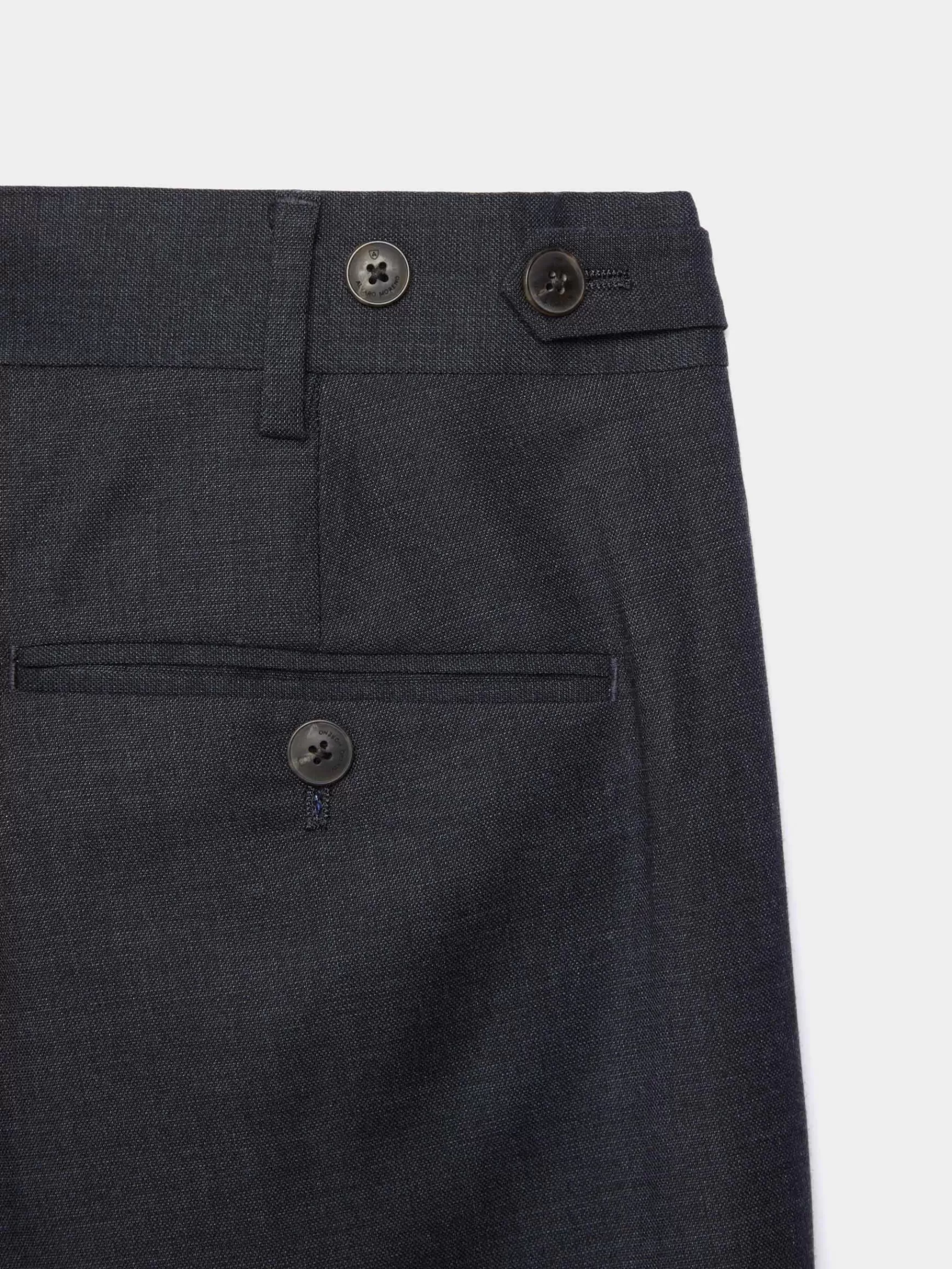 Alvaro Moreno Uomo - Pantaloni Sarto Classici Eleganti per Abbigliamento Formale, Confezionati a Mano in Tessuto Premium