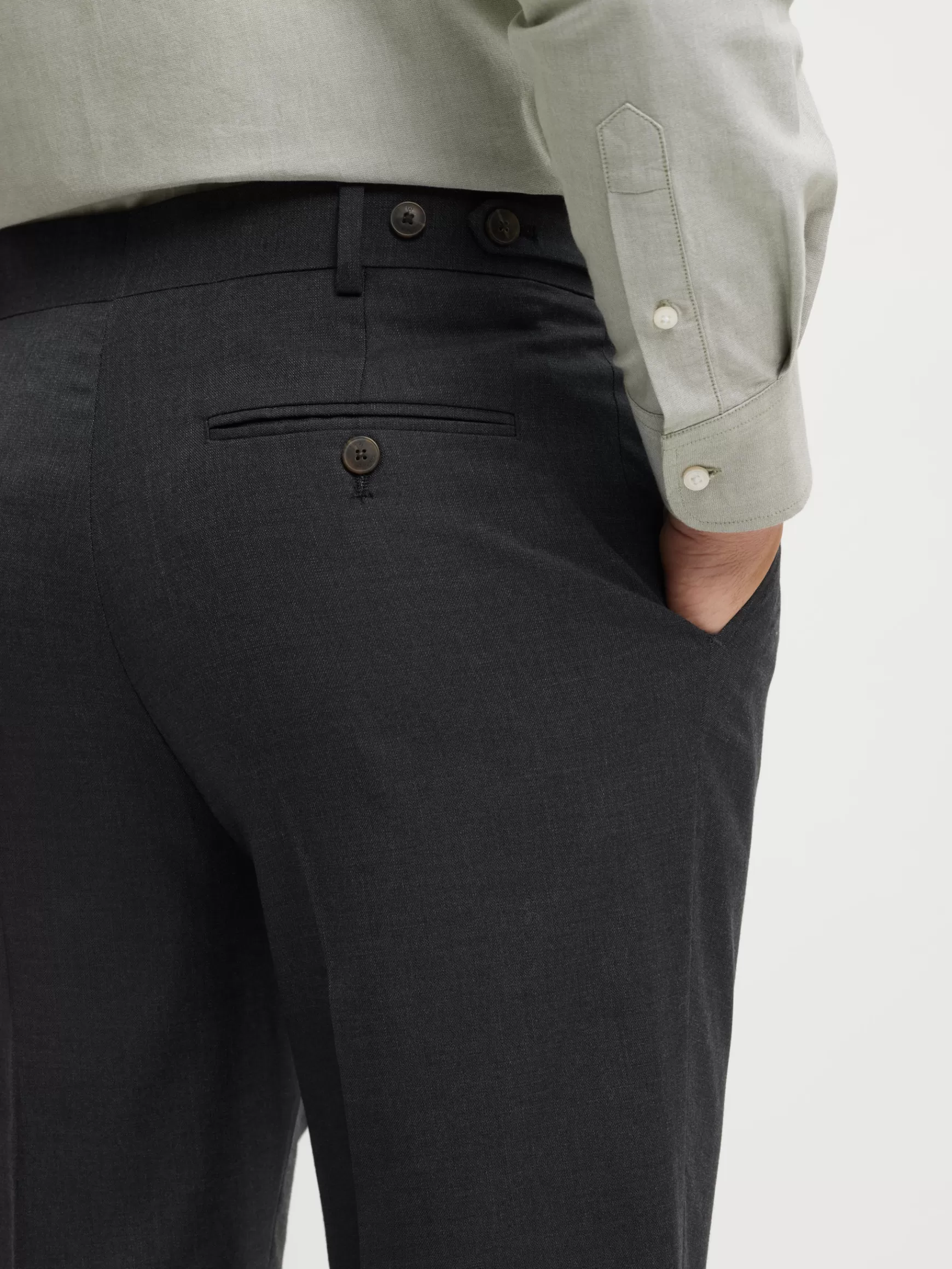 Alvaro Moreno Uomo - Pantaloni Sarto Classici Eleganti per Abbigliamento Formale, Confezionati a Mano in Tessuto Premium