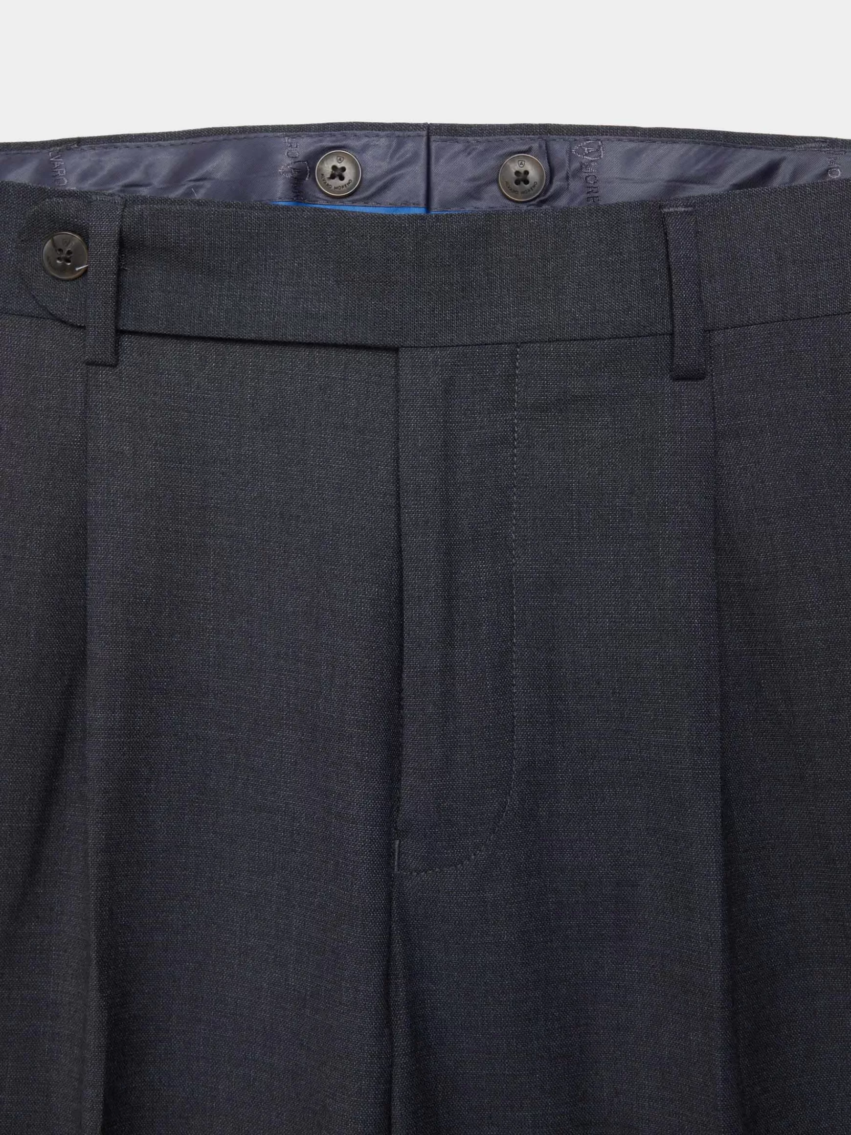 Alvaro Moreno Uomo - Pantaloni Sarto Classici Eleganti per Abbigliamento Formale, Confezionati a Mano in Tessuto Premium