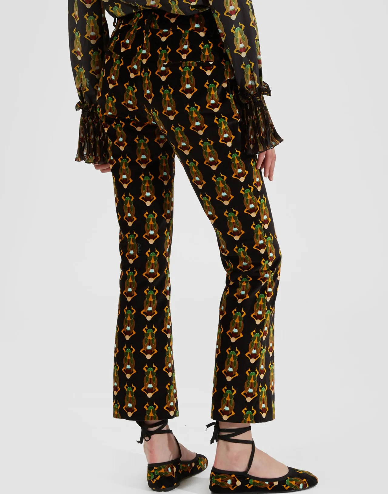 La DoubleJ - Pantalone Comodo in Velluto di Cotone 