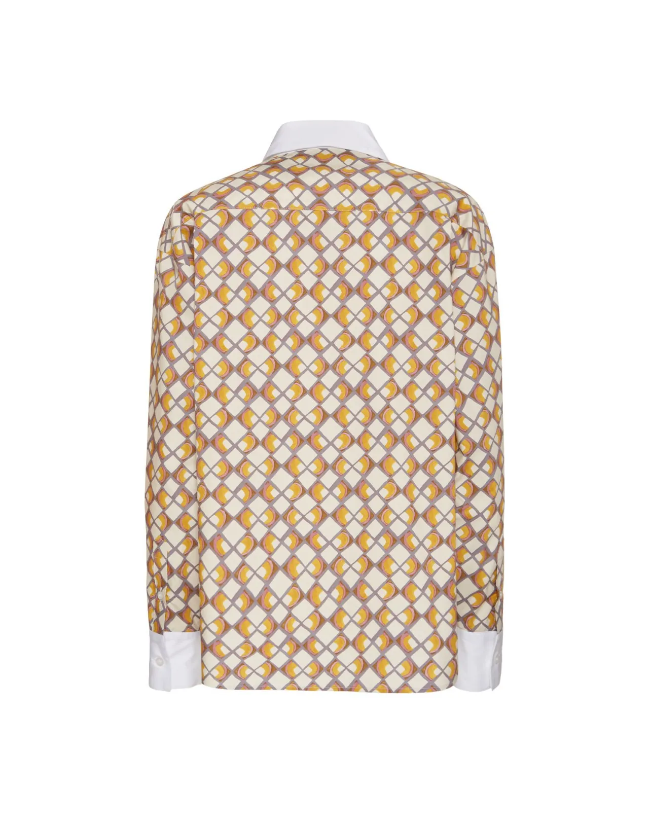Maglietta Peggy La DoubleJ in Poplin Cotone - Tonalità Crema Micro Light - Offerta Imperdibile