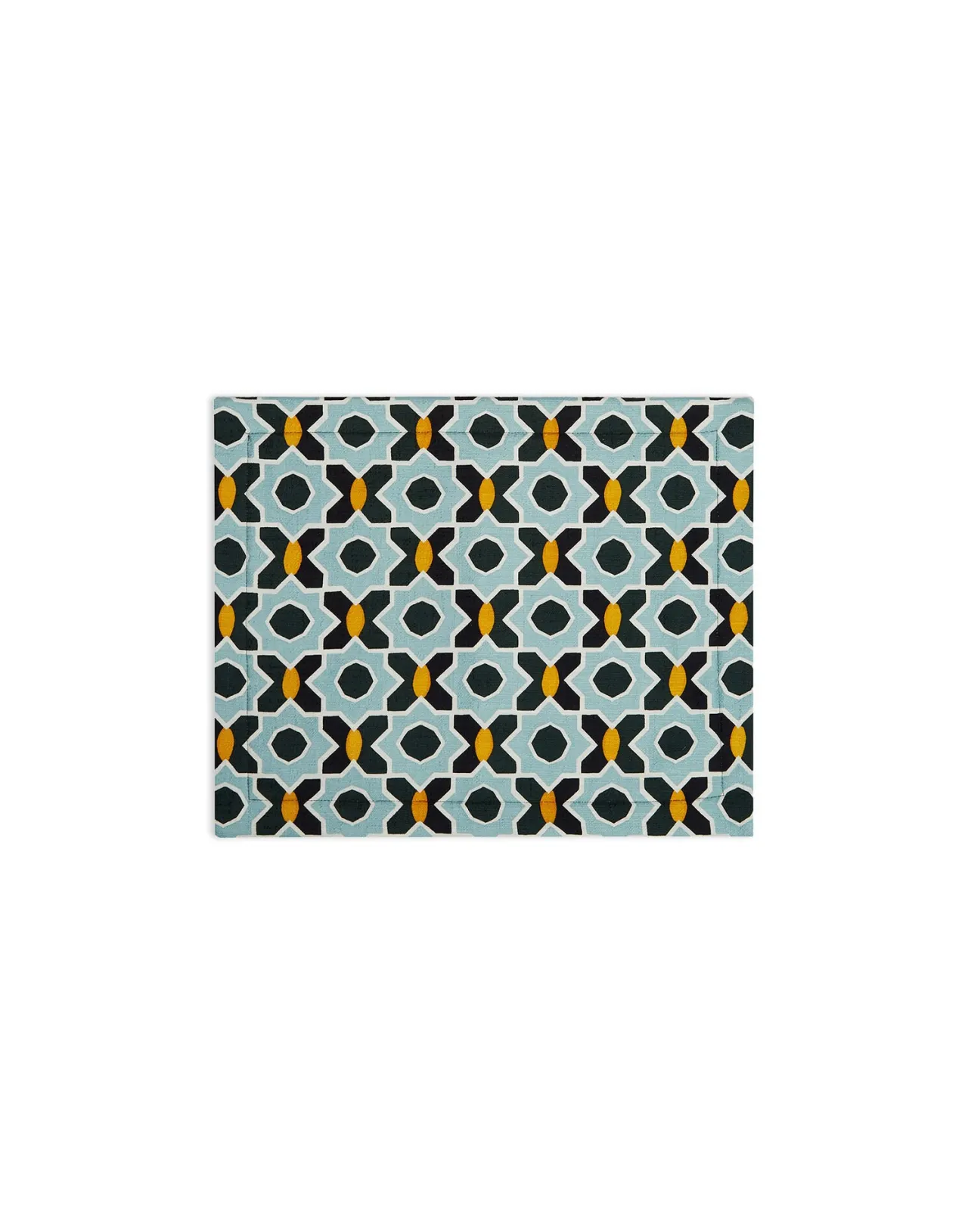 Eleganti Sottopiatti in Cotone Shot - Set da 2 Design Esclusivo 