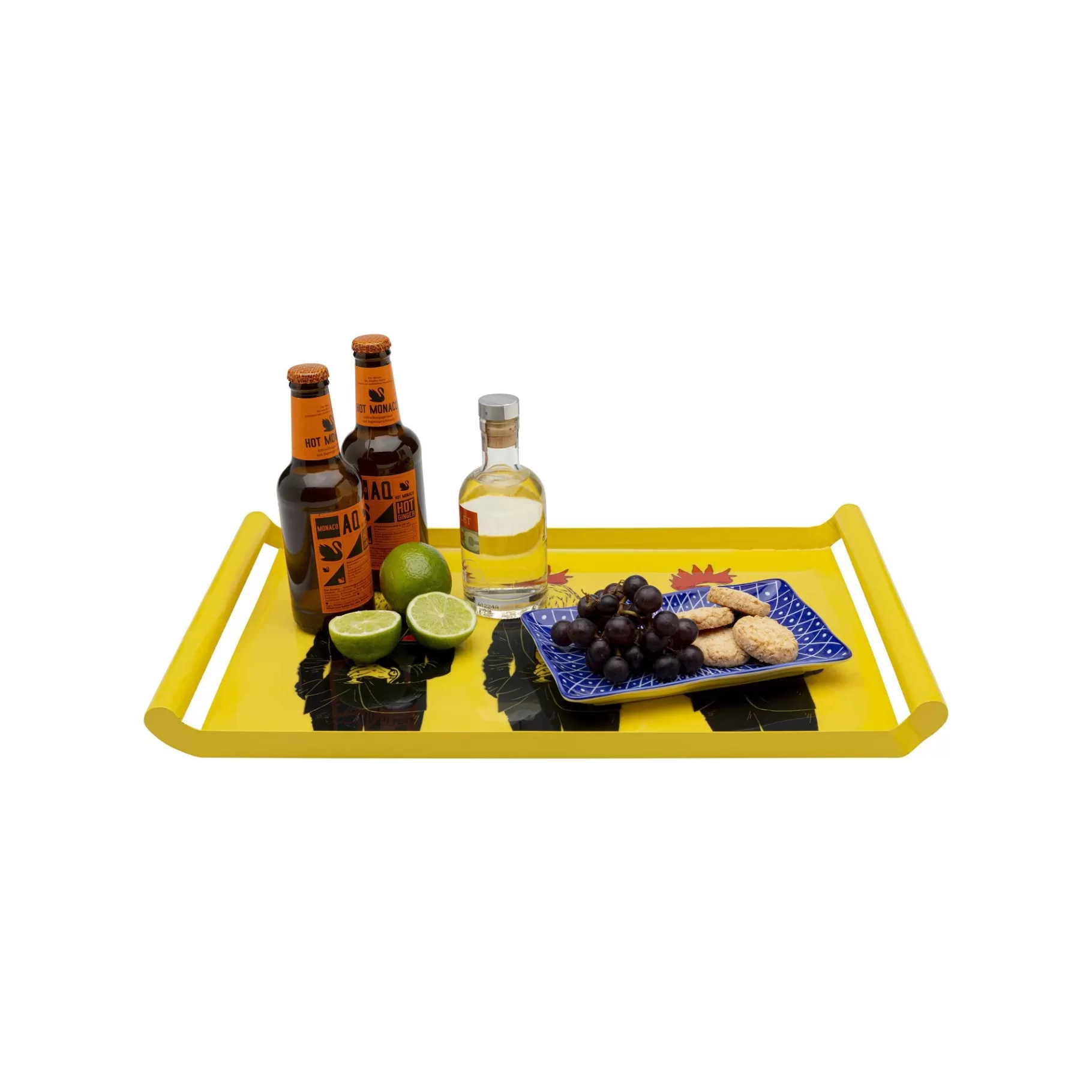 Shop Plateau Ego Jaune Coq Costume   Vaisselle