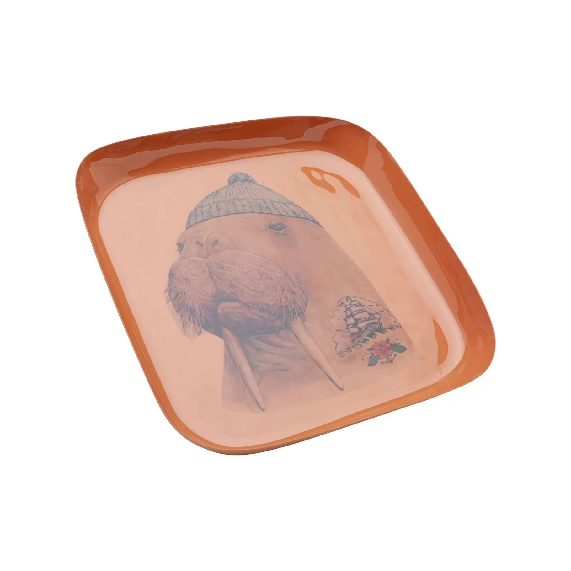 Flash Sale Plateau Ego Orange Morse   Vaisselle