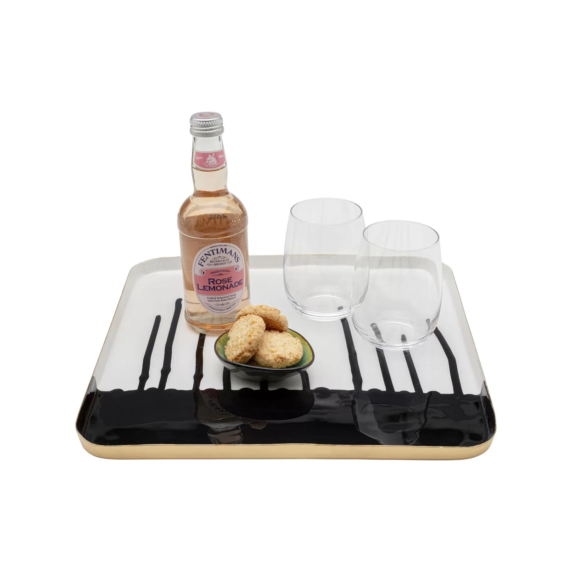 Cheap Plateau Macchie Noir Et Blanc   Vaisselle