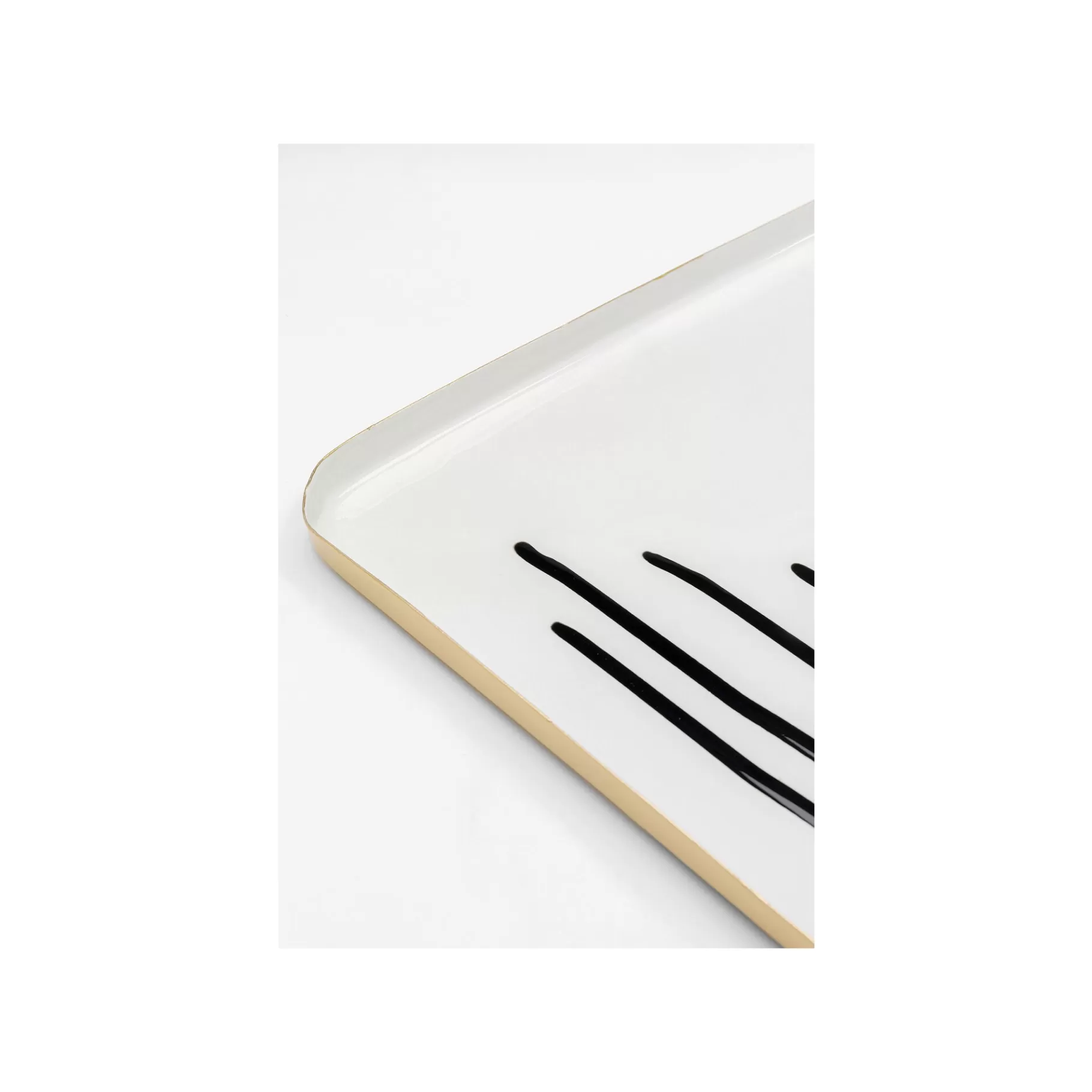 Cheap Plateau Macchie Noir Et Blanc   Vaisselle