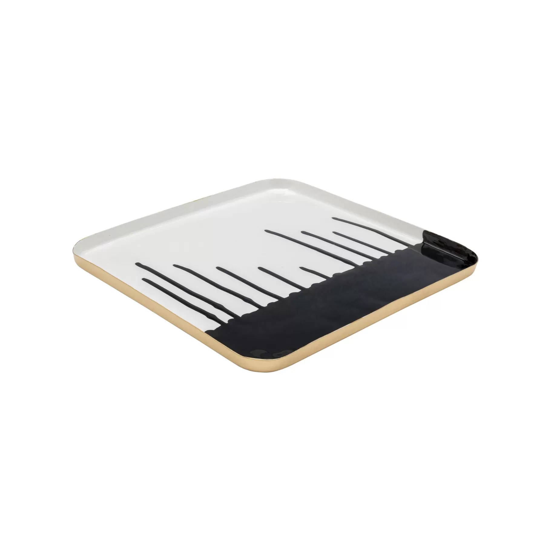 Cheap Plateau Macchie Noir Et Blanc   Vaisselle