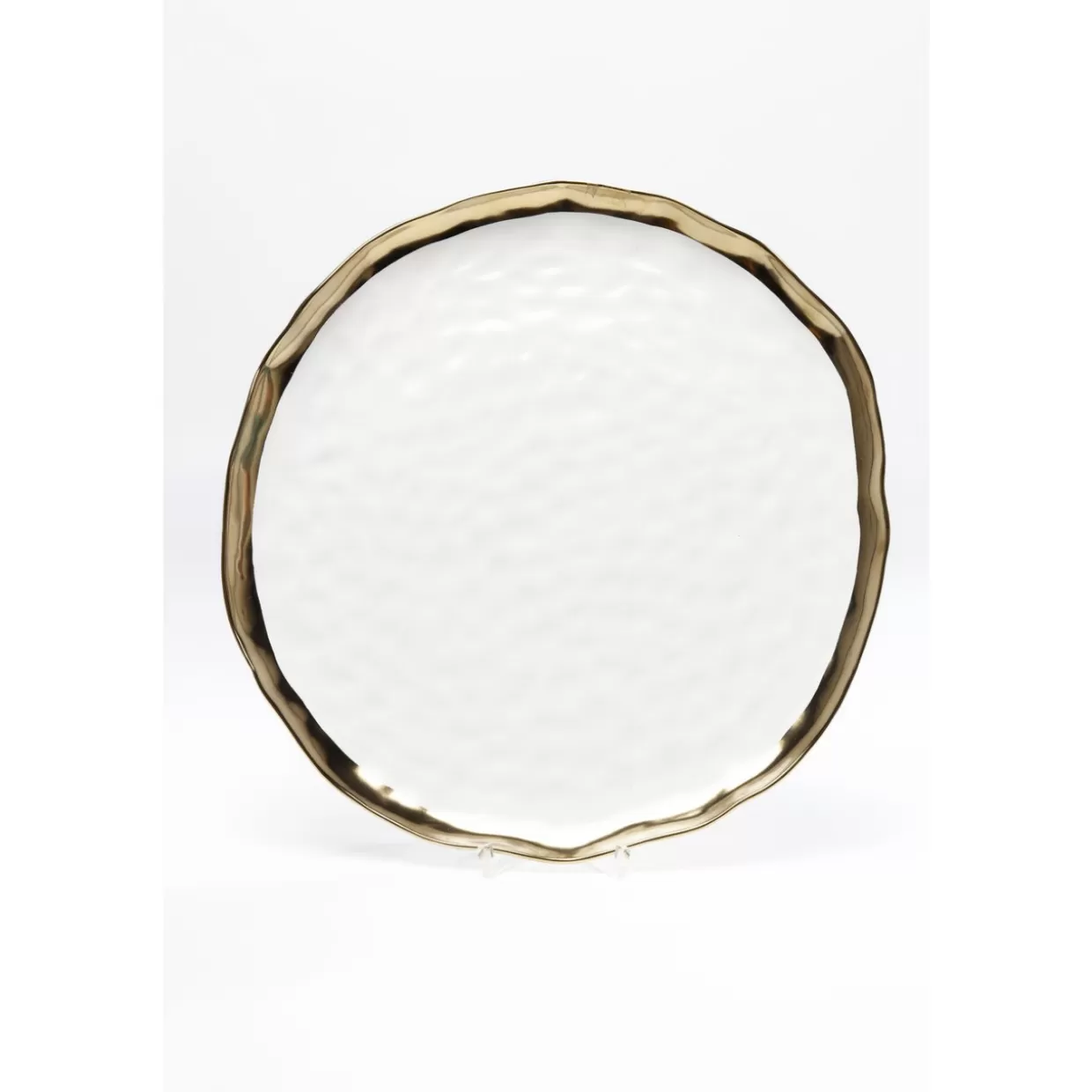 KARE Design Piatto Portata Bell - Elegante accessorio da tavola in ceramica diametro 38 cm