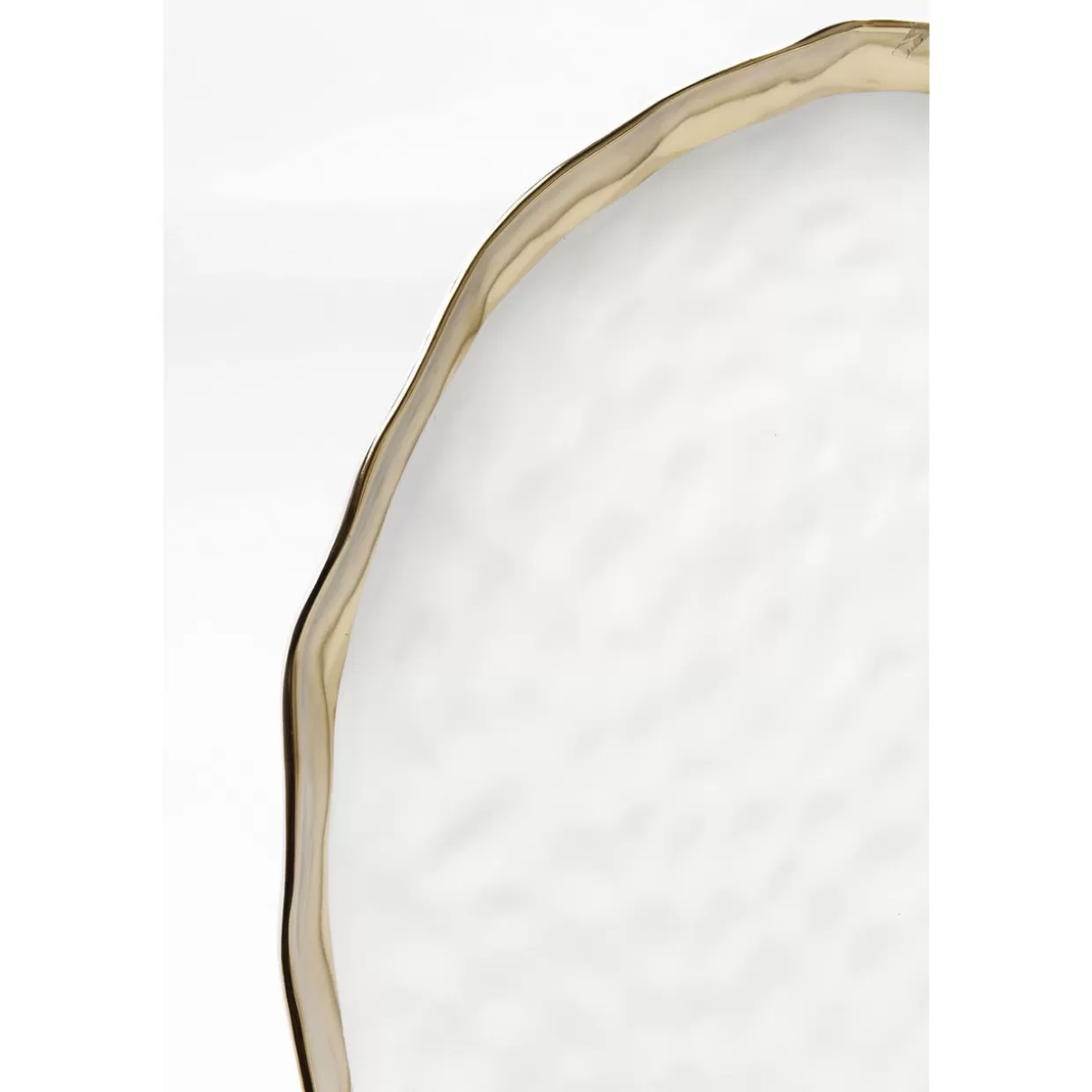 KARE Design Piatto Portata Bell - Elegante accessorio da tavola in ceramica diametro 38 cm