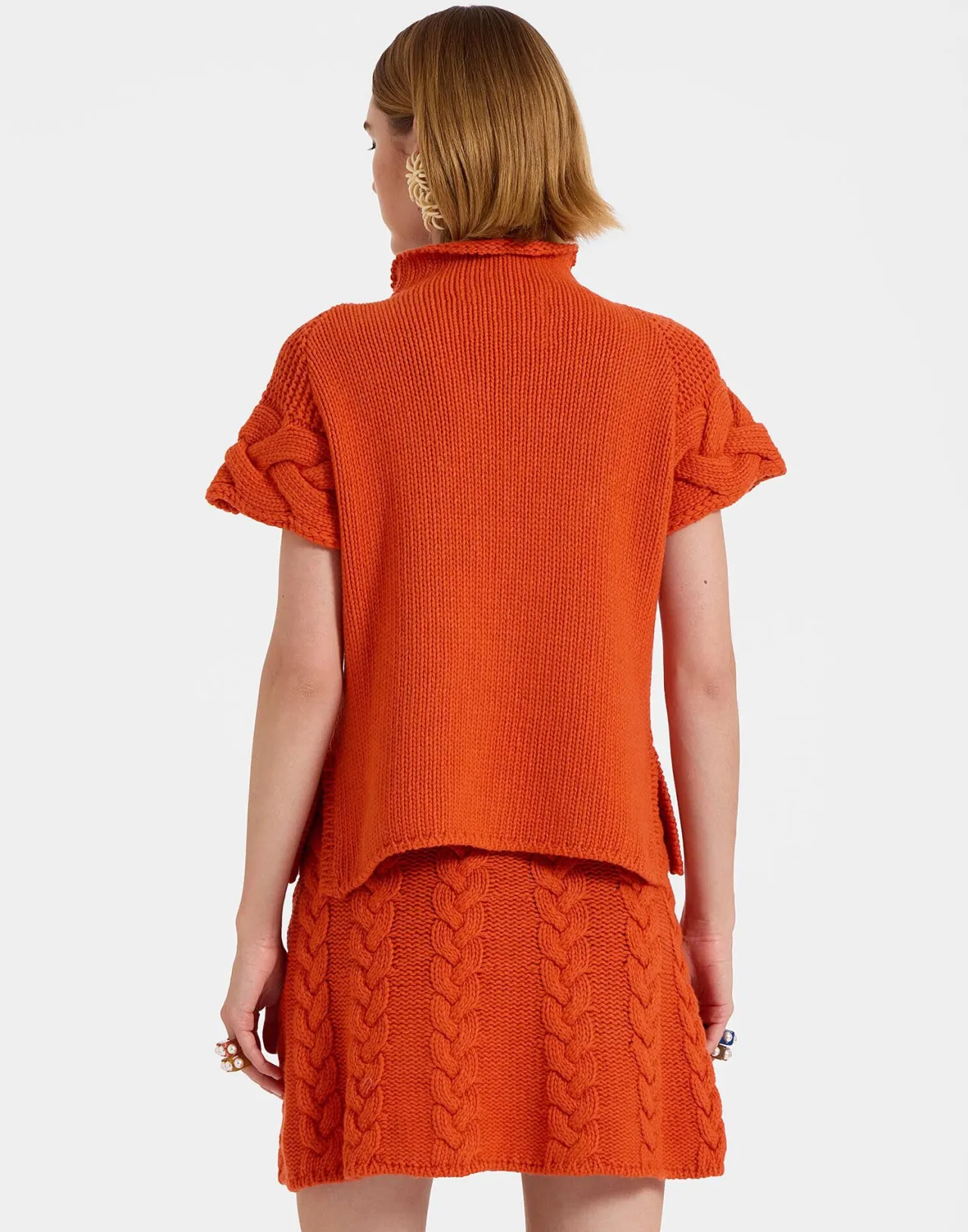 Maglia Ritratto La DoubleJ in Lana Spessa - Offerta Speciale Rust con Tessuto Resistente, Edizione Limitata Autunnale