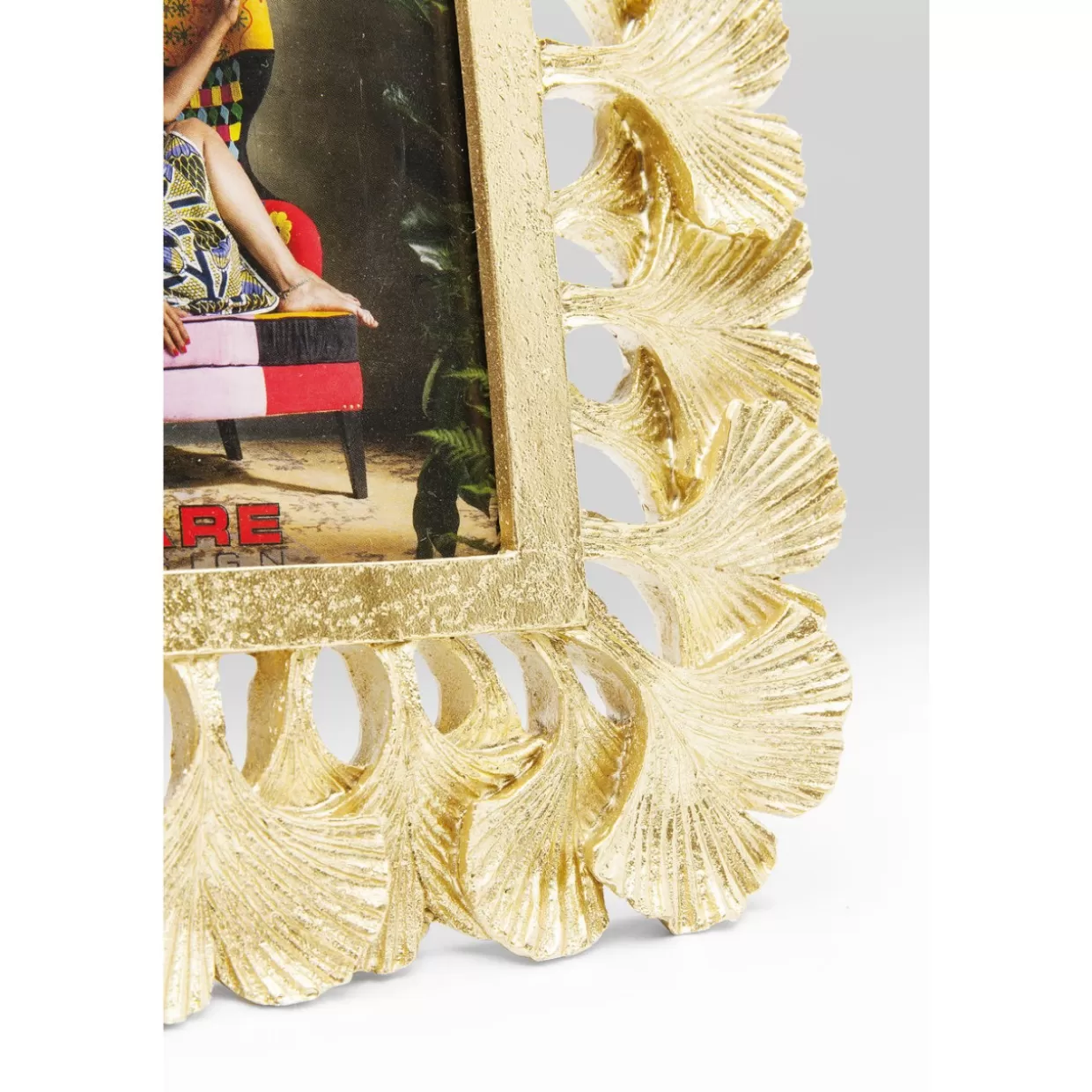 KARE Design - Cornice Decorativa Foglia di Ginkgo 10x15 cm - Accessori per Arredamento e Regali Originali