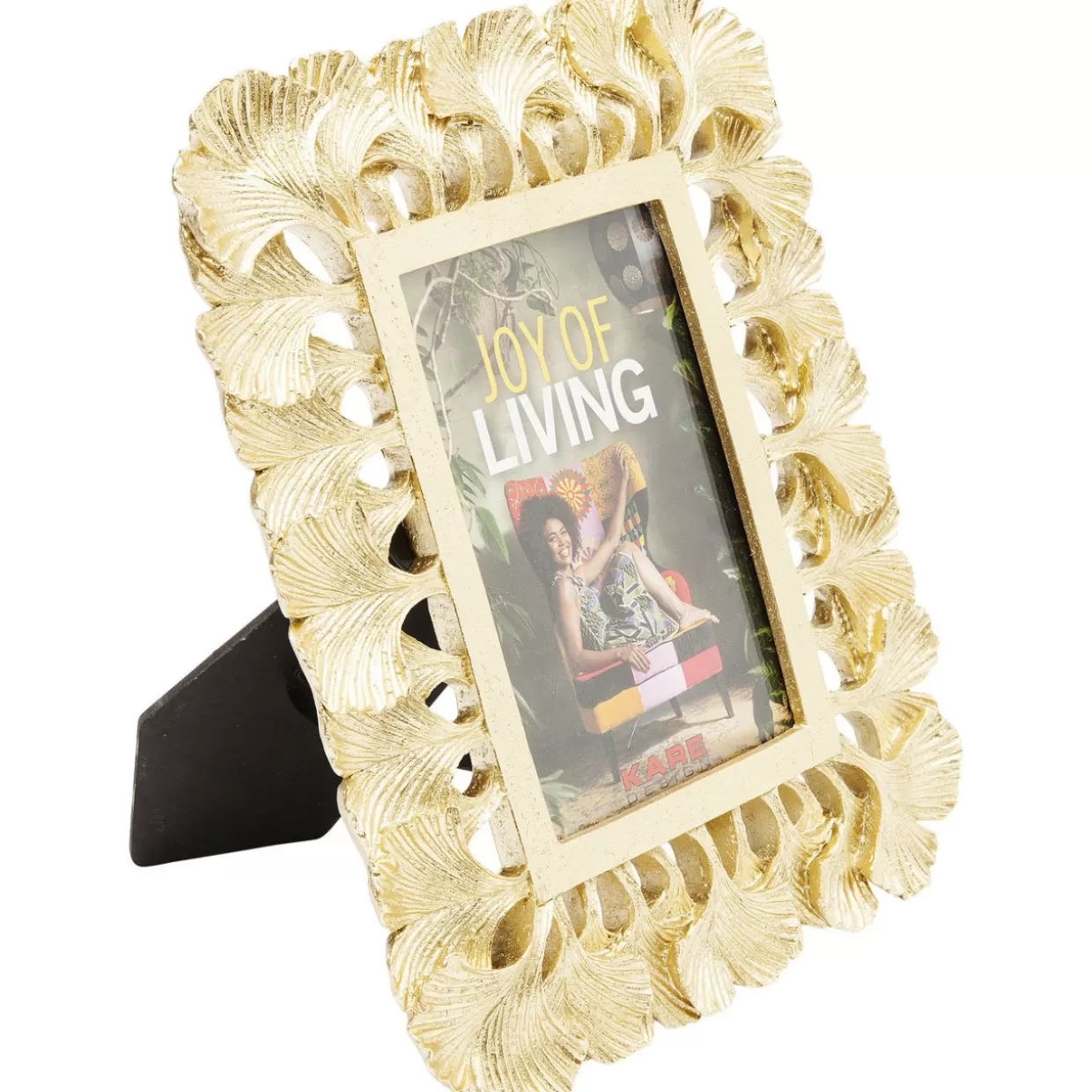 KARE Design - Cornice Decorativa Foglia di Ginkgo 10x15 cm - Accessori per Arredamento e Regali Originali