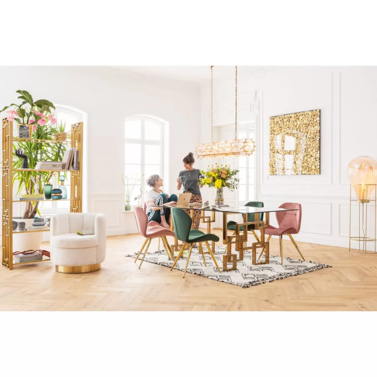 Libreria Elegante Boulevard 100 Centimetri - Design Moderno KARE

，