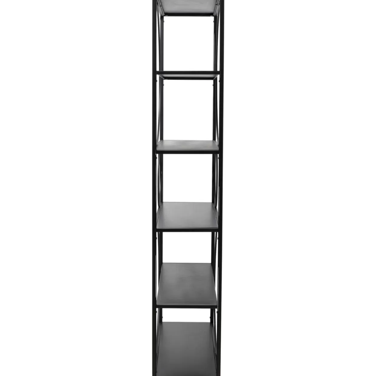 KARE Design - Scaffale Circolare Nero Elegante con Design Moderno, 100x200 cm