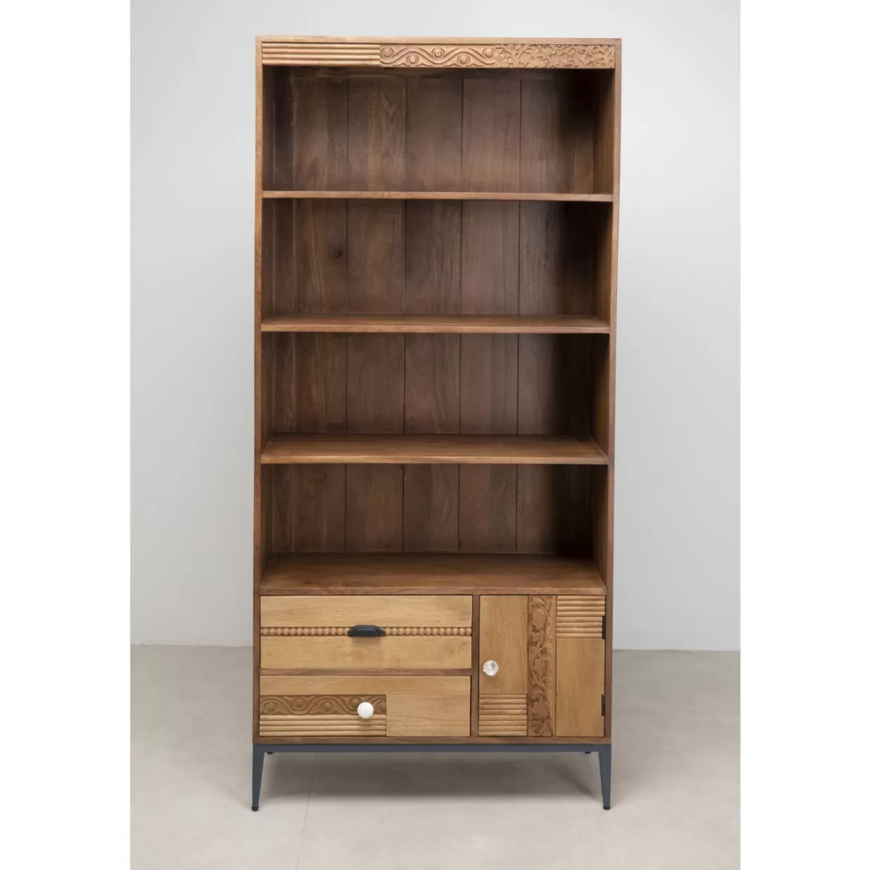 KARE Design - Libreria Elegante Modello James, Dimensioni 85x184 cm per Arredamento Moderno