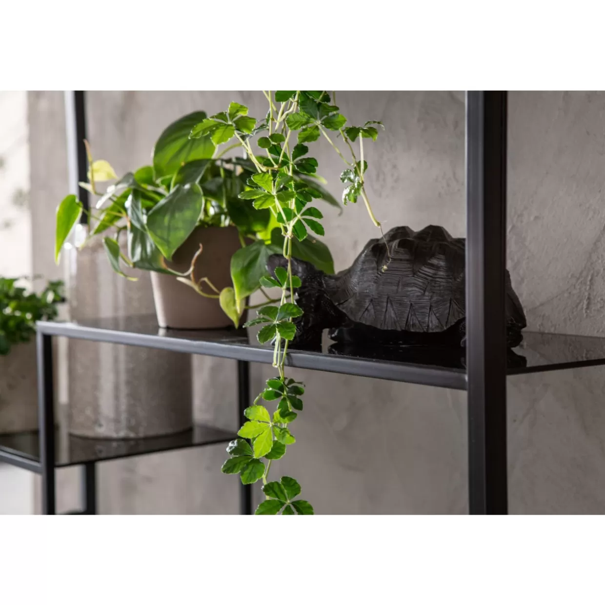 KARE Scaffale Loft Stilizzato | Design Contemporaneo in Nero 195x115 cm