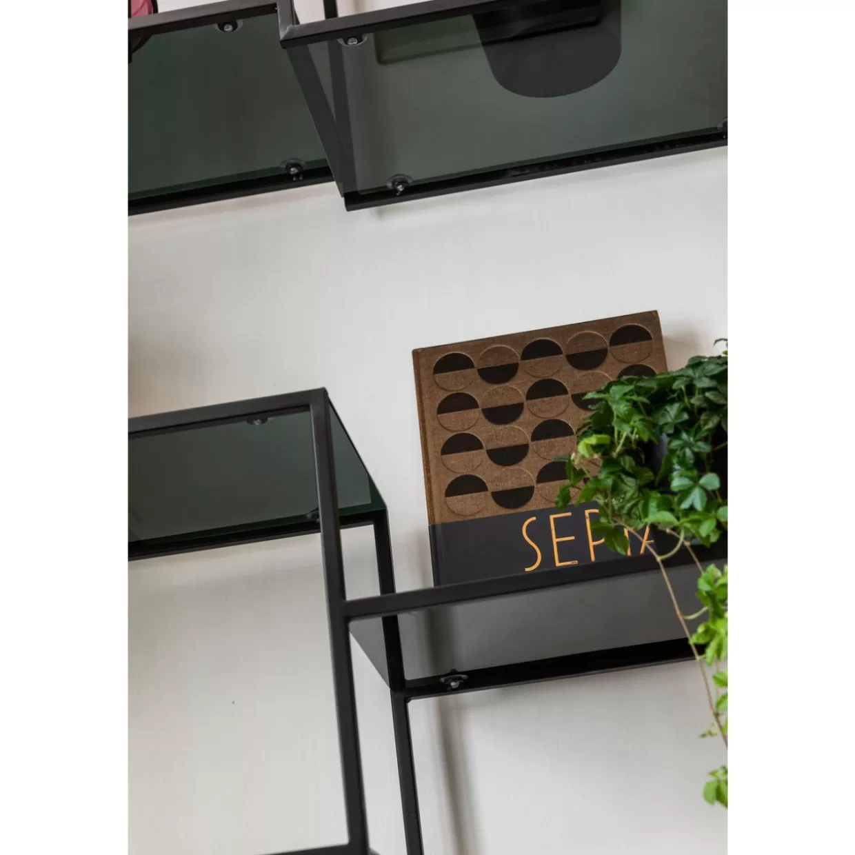 KARE Scaffale Loft Stilizzato | Design Contemporaneo in Nero 195x115 cm