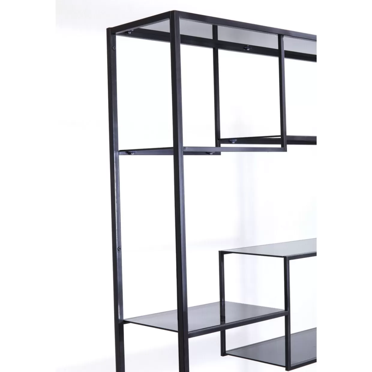 KARE Scaffale Loft Stilizzato | Design Contemporaneo in Nero 195x115 cm