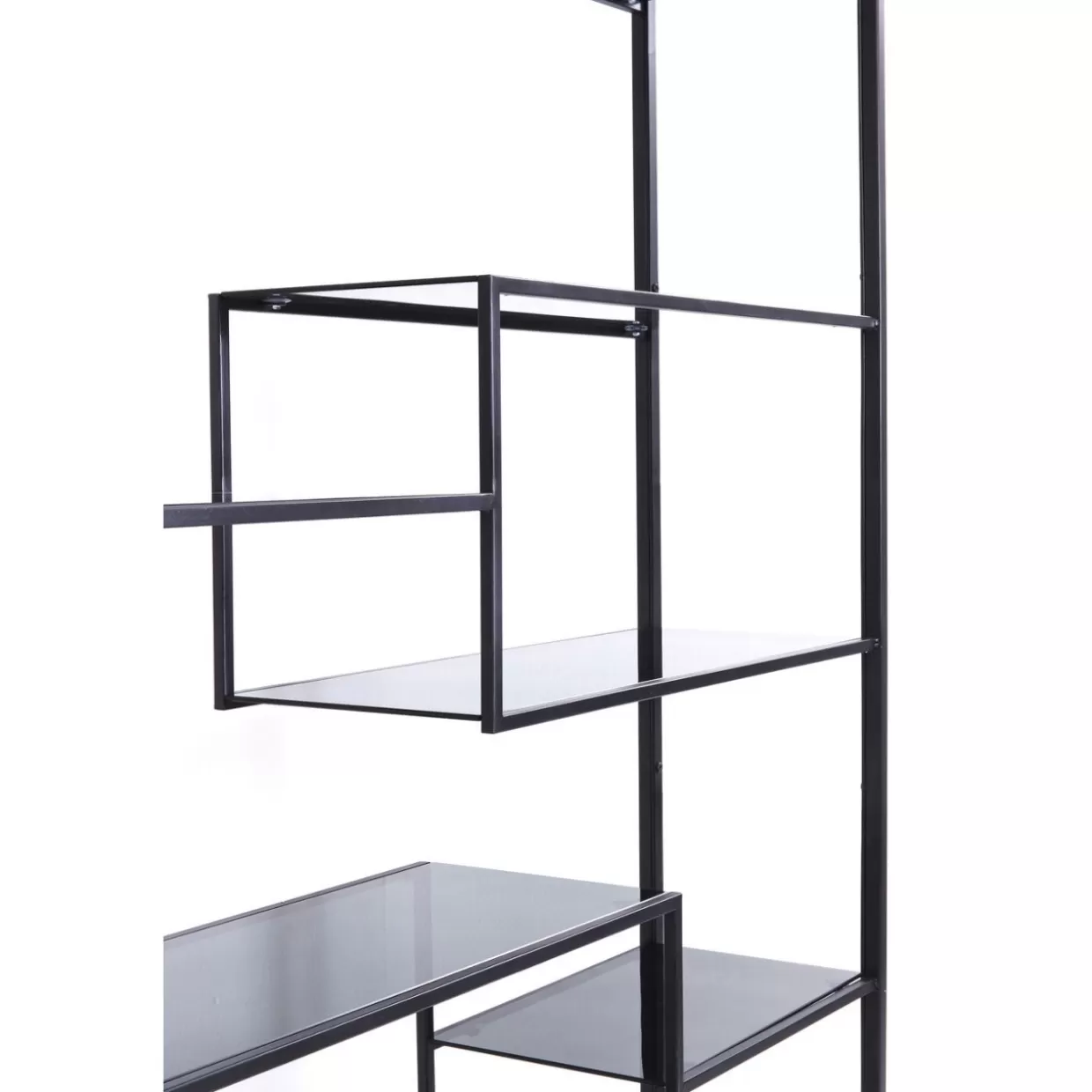 KARE Scaffale Loft Stilizzato | Design Contemporaneo in Nero 195x115 cm