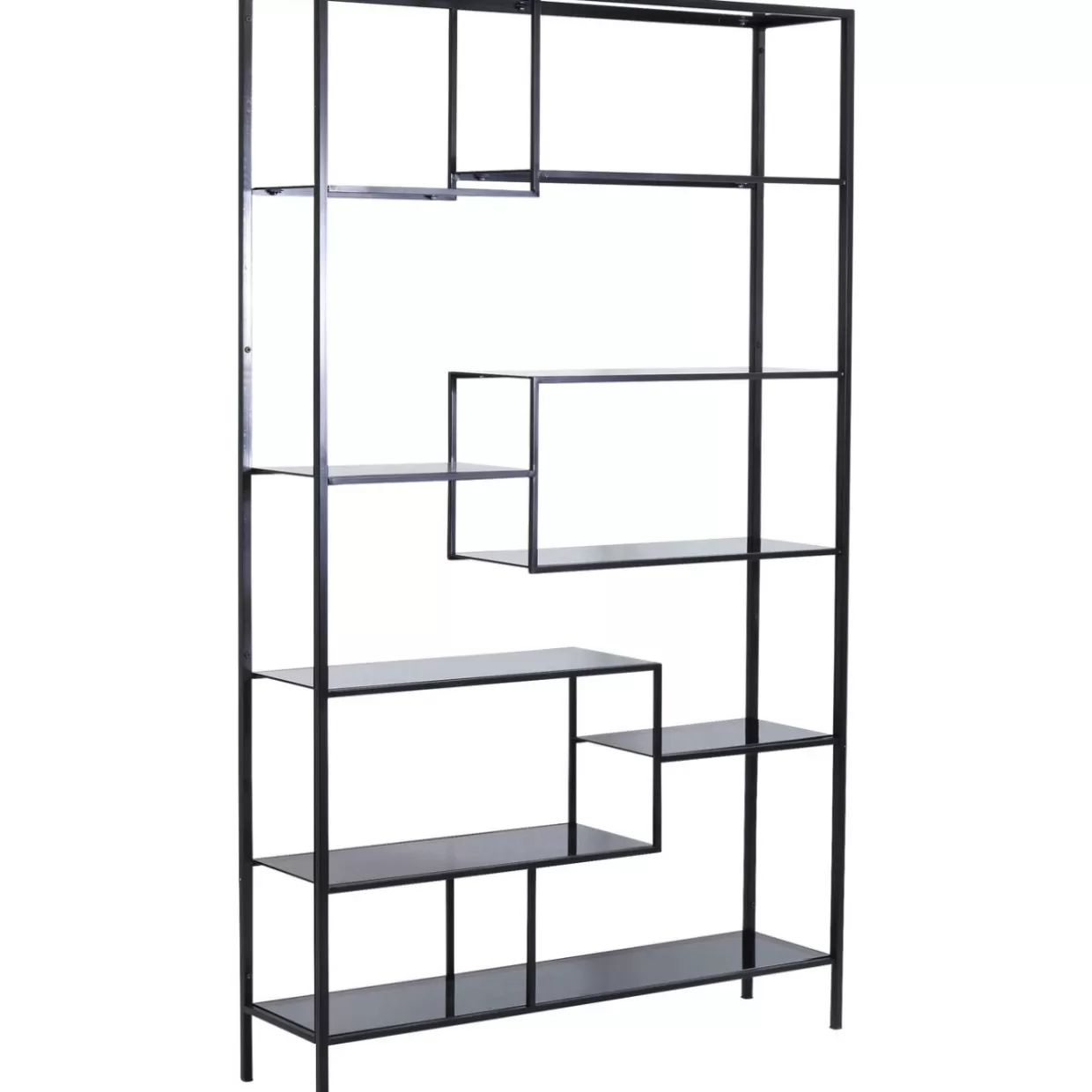 KARE Scaffale Loft Stilizzato | Design Contemporaneo in Nero 195x115 cm