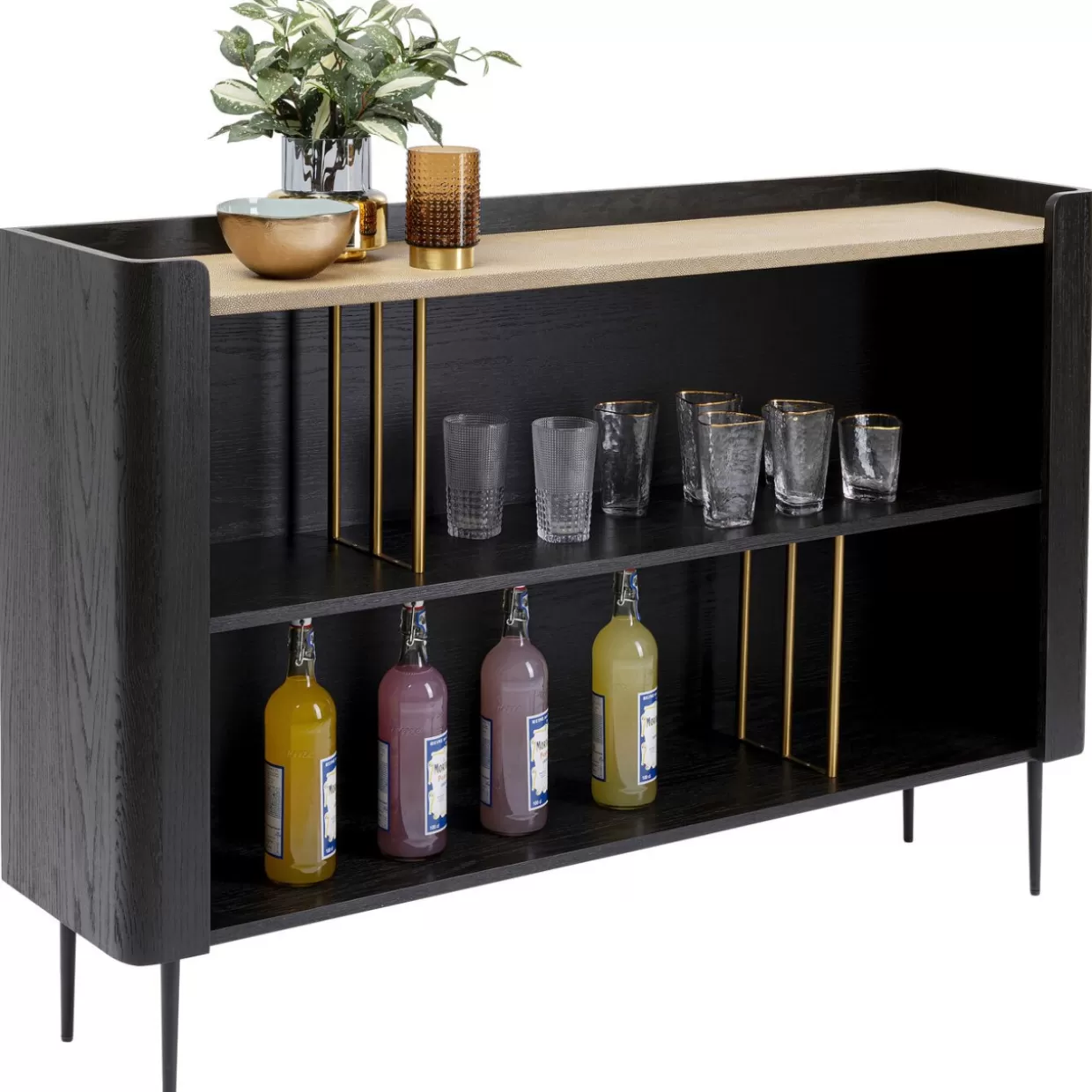 KARE Design - Scaffalatura Elegante Regal Milano, 150x98 cm per Arredamento Moderno