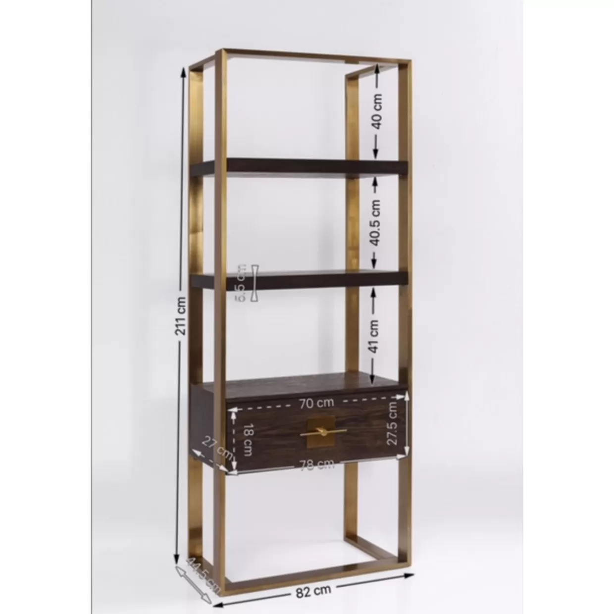 KARE Design - Scaffalatura Elegante Collezione Osaka | Arredo Moderno con Stile Unico