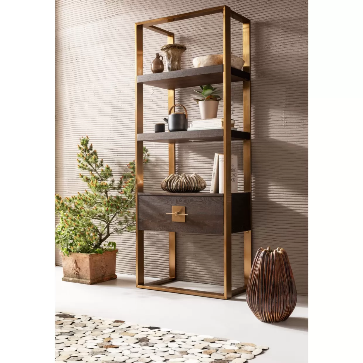 KARE Design - Scaffalatura Elegante Collezione Osaka | Arredo Moderno con Stile Unico