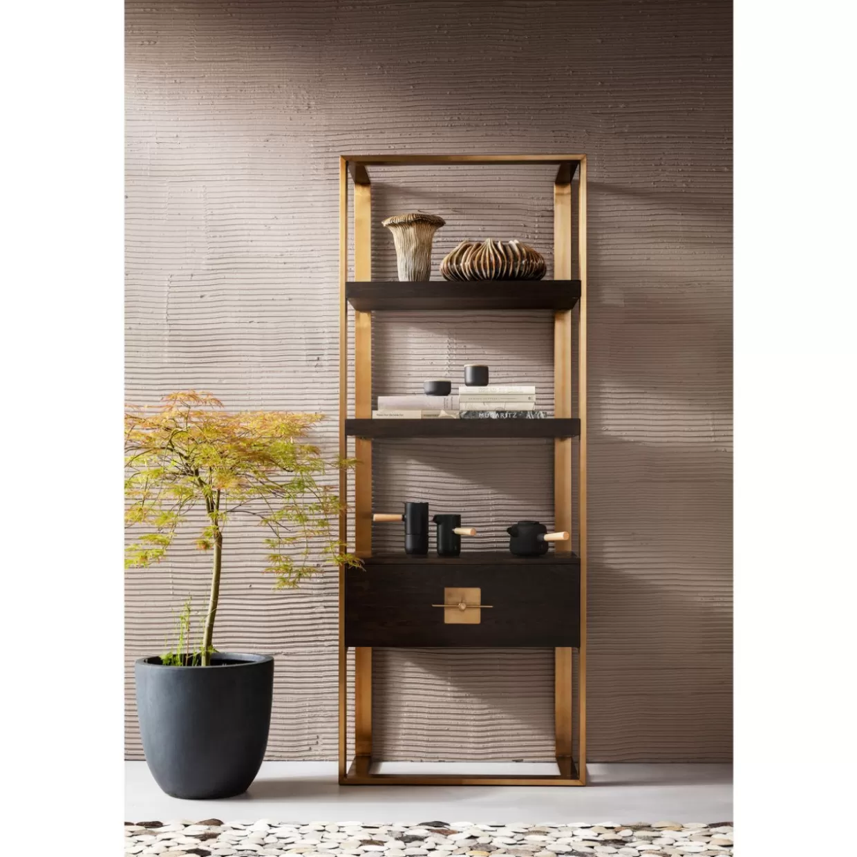 KARE Design - Scaffalatura Elegante Collezione Osaka | Arredo Moderno con Stile Unico
