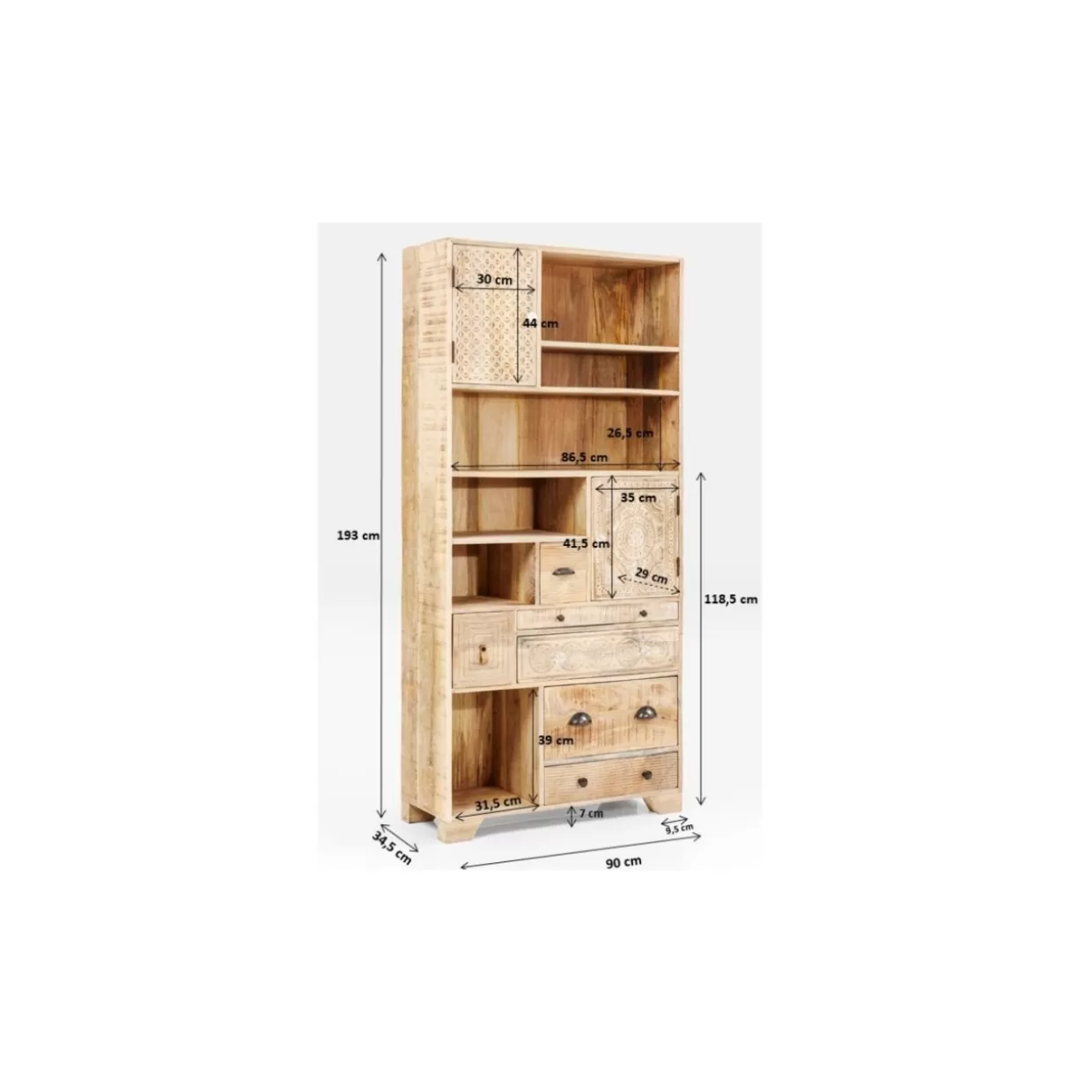 KARE Design – Libreria Moderna Regal Puro con Stile Contemporaneo