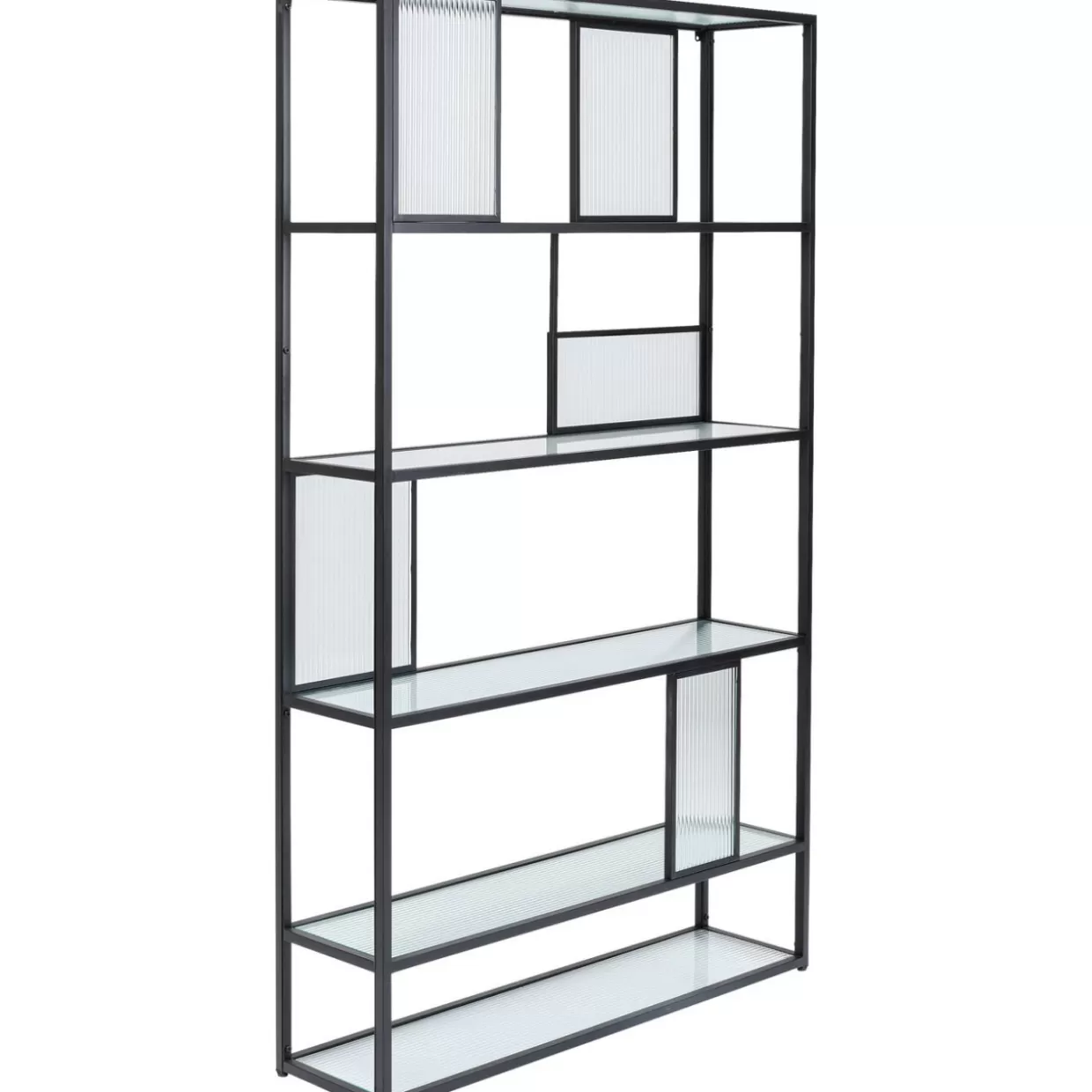 KARE Design - Libreria Modulabile Skyler con Stile Avanguardistico, 115x185 cm per Ambienti Contemporanei