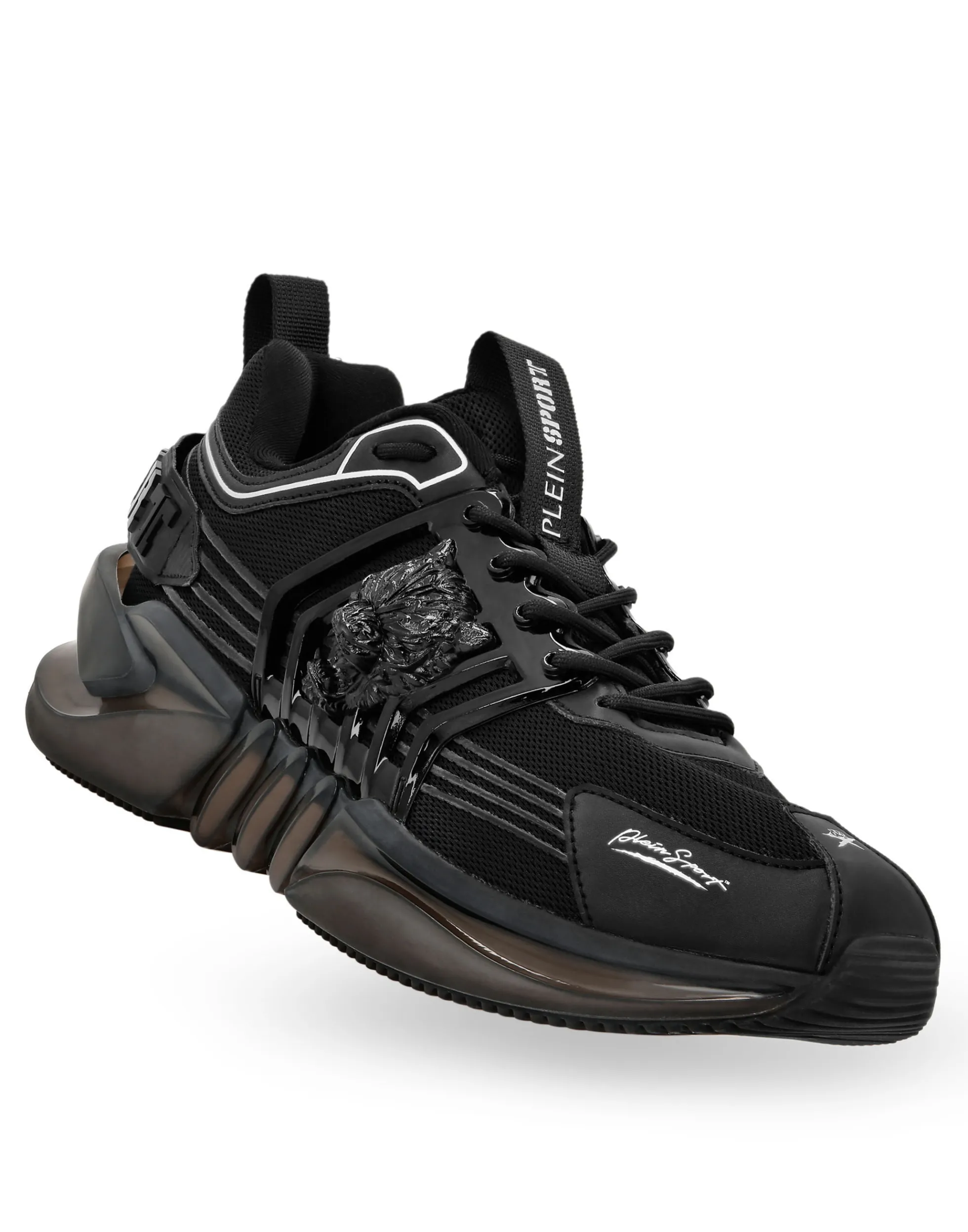 TigerRun 3D Dynamiche - Scarpe Sportive Da Uomo Plein Sport Runner con Grafica Tigre Avvolgente
