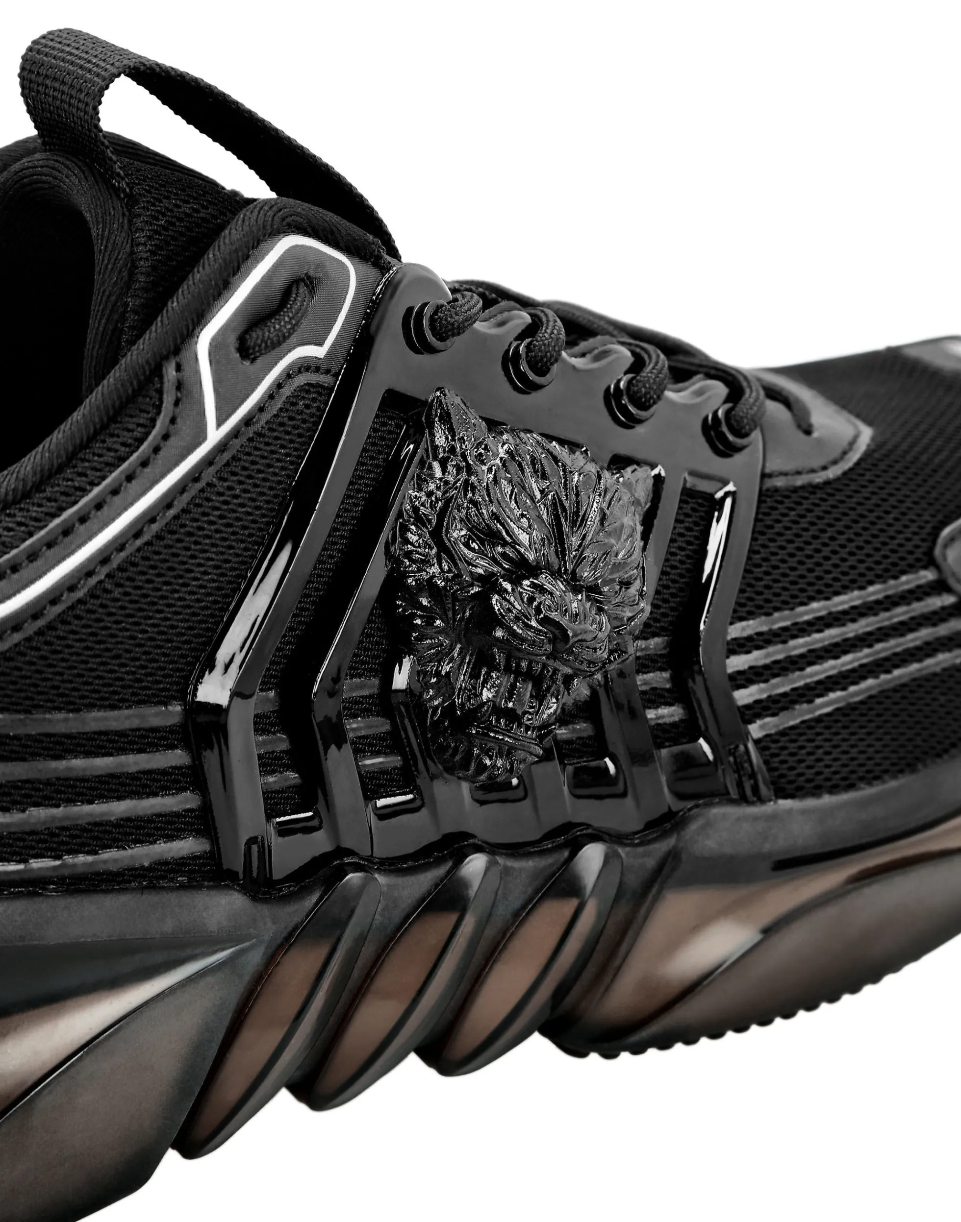 TigerRun 3D Dynamiche - Scarpe Sportive Da Uomo Plein Sport Runner con Grafica Tigre Avvolgente