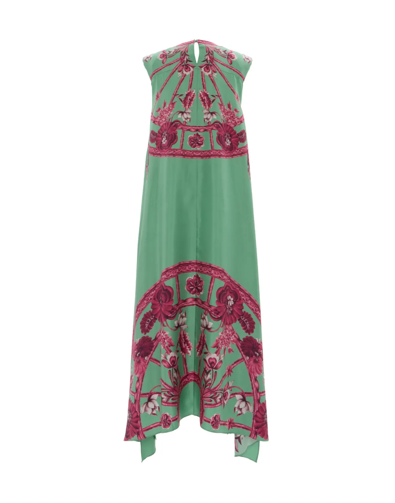 Offerta Lampo · Abito San Carlo Dress Zodiac Placée Acquamarine in Twill di Seta · Edizione Esclusiva La DoubleJ

(：。，，