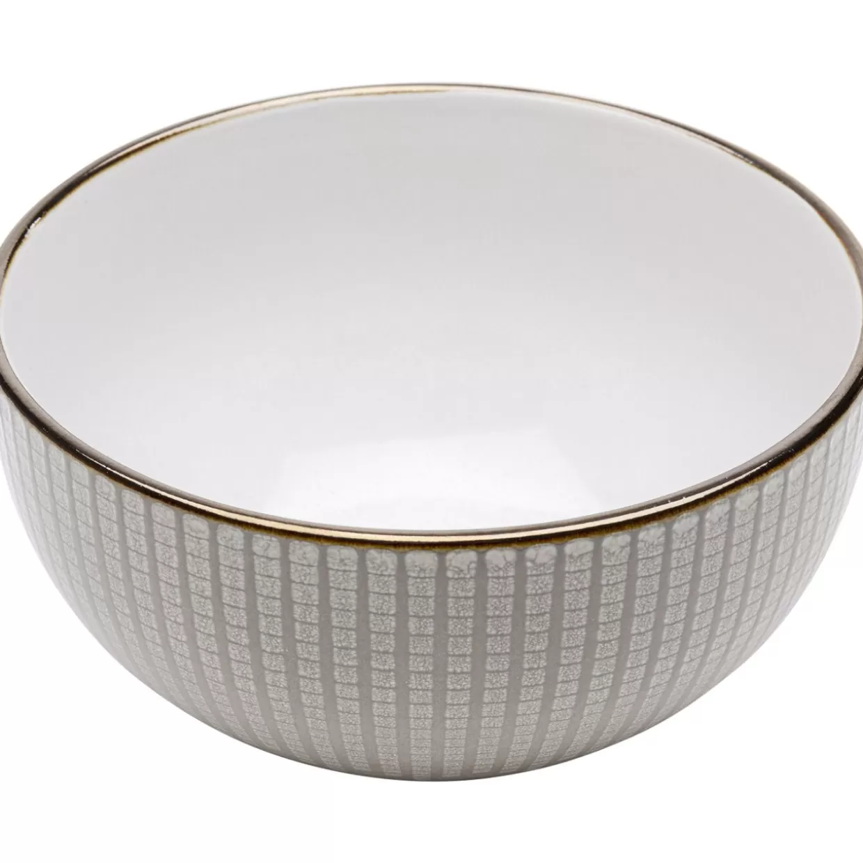 Ciotola decorativa Amalia in ceramica KARE Design - stoviglie e accessori per tavola con diametro 15 cm, design contemporaneo per arredamento raffinato